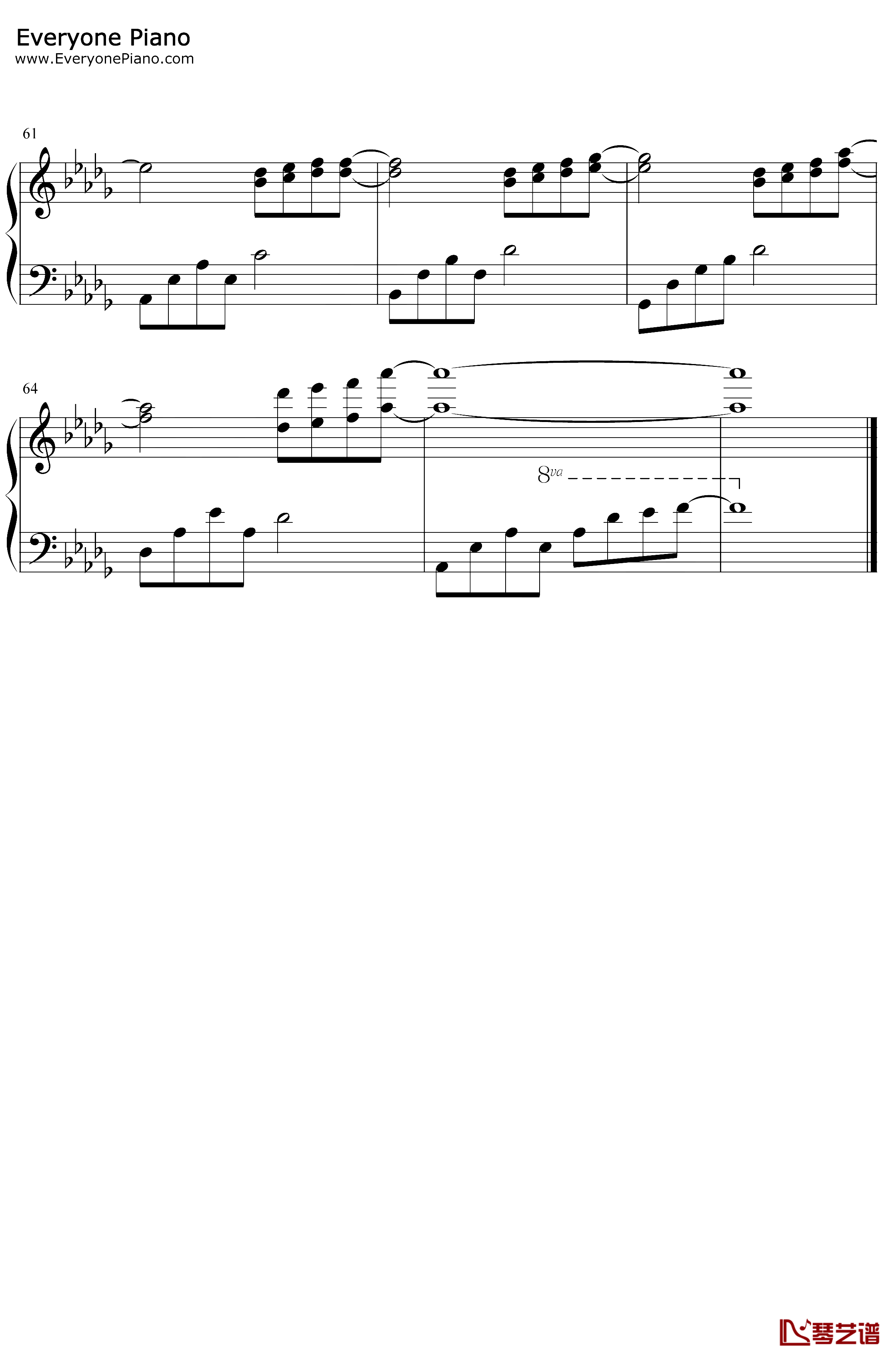 五月钢琴谱-M小冯哒-朗诵配乐-原创5