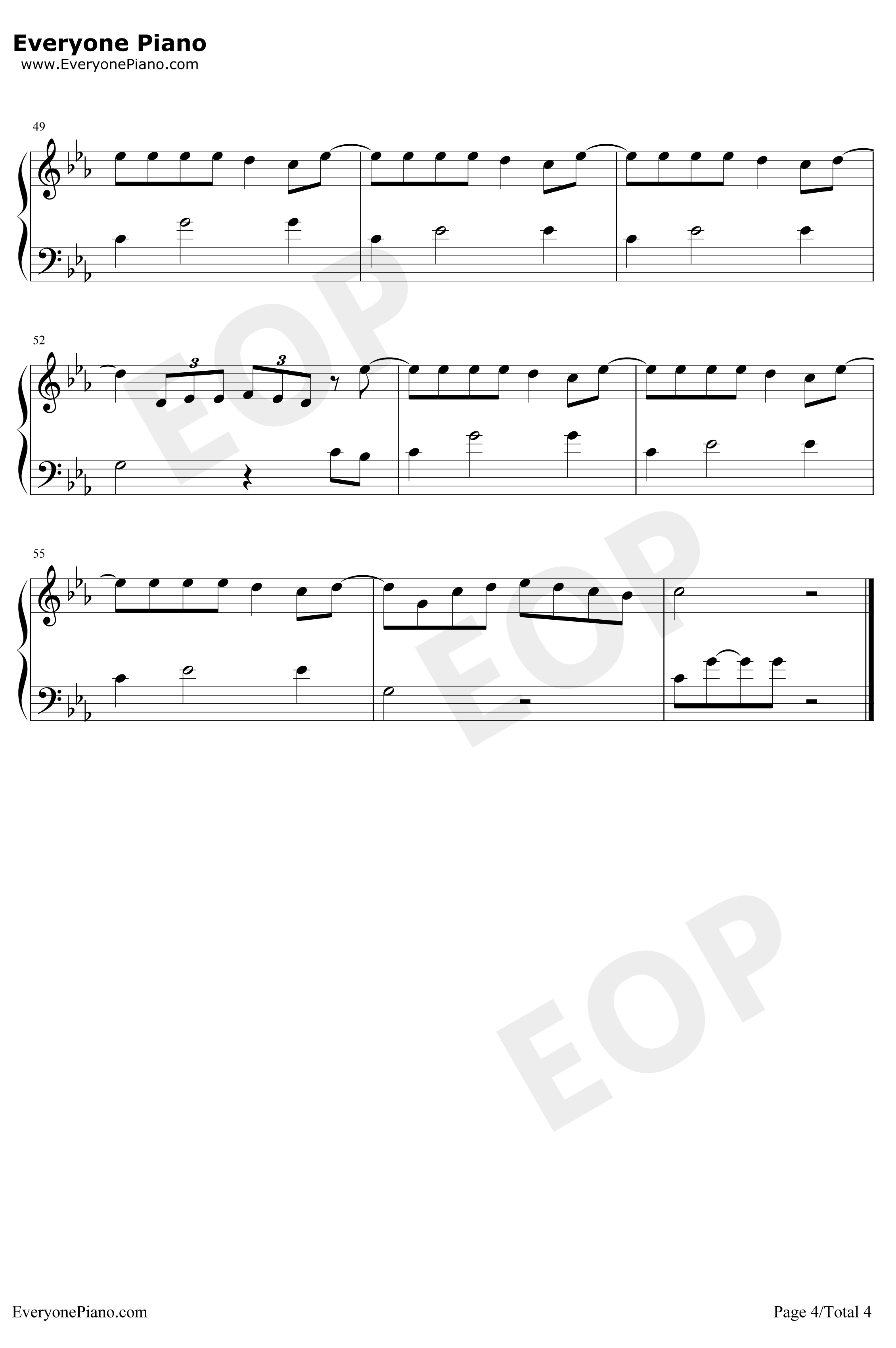 Loca钢琴谱-AlvaroSoler4