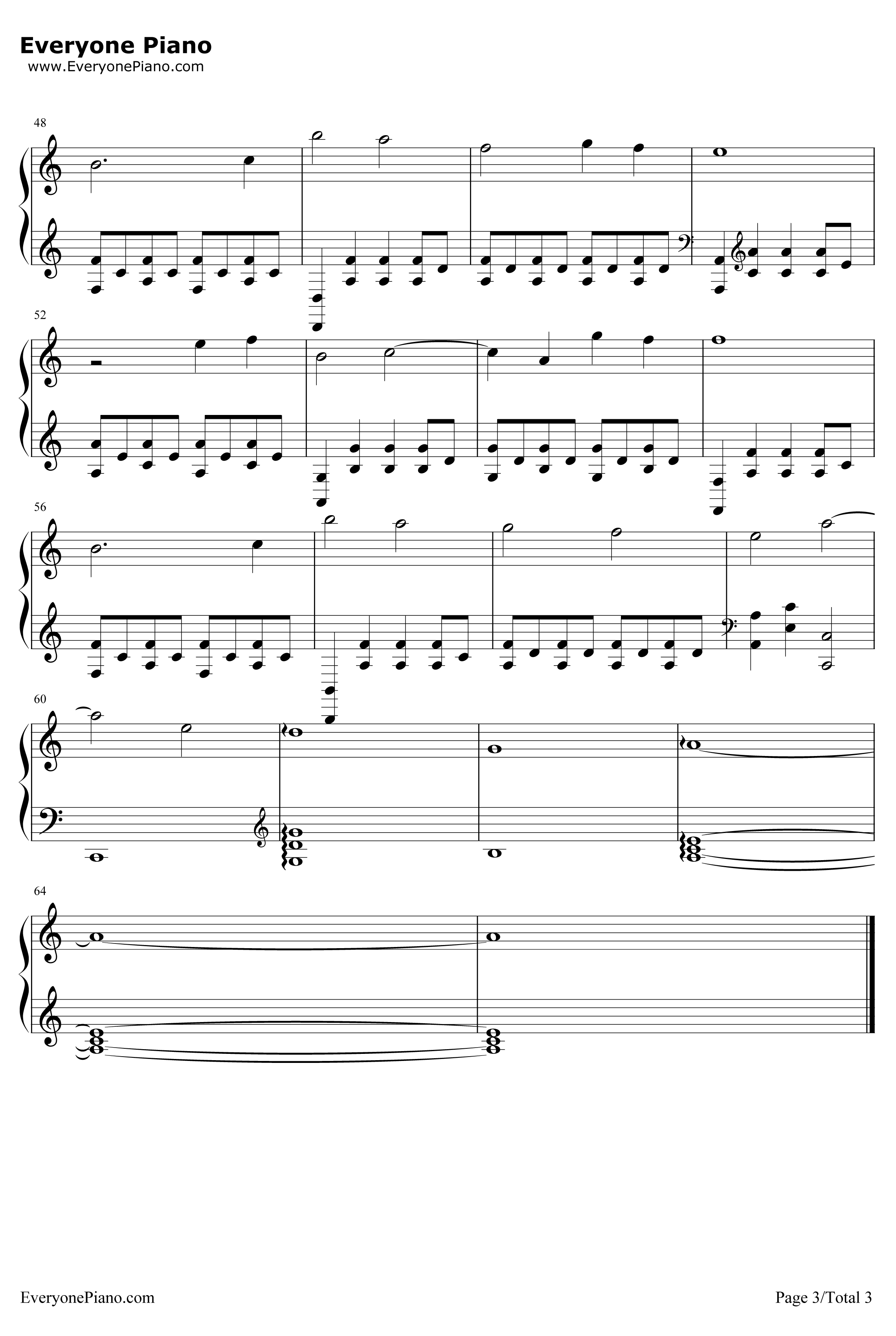 Aloy's Theme钢琴谱-JorisdeMan-地平线黎明时分BGM3