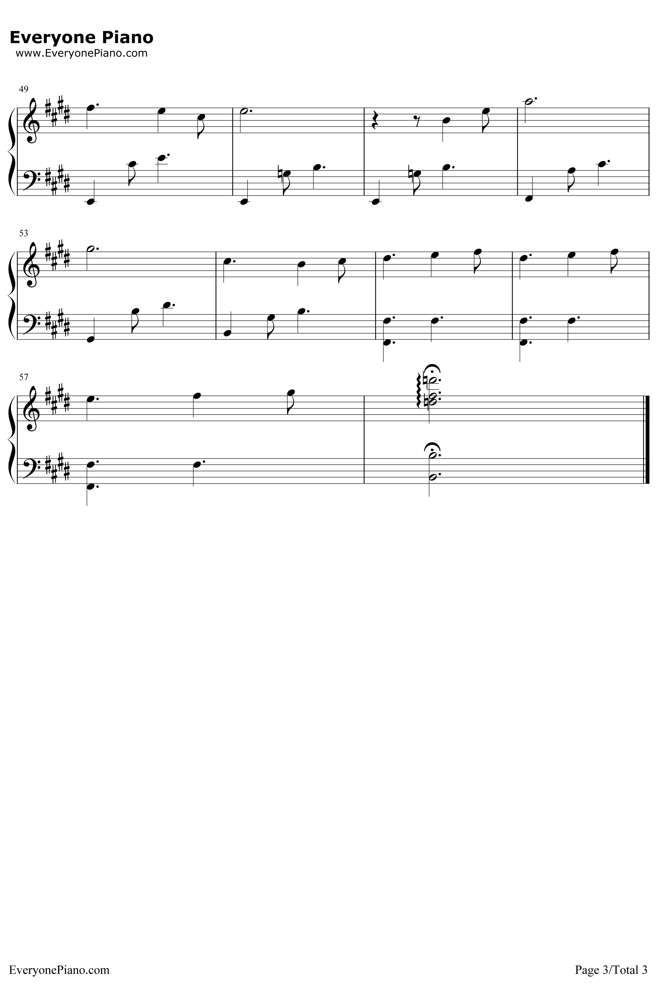 Gymnopedie Variation钢琴谱-ErikSatie3