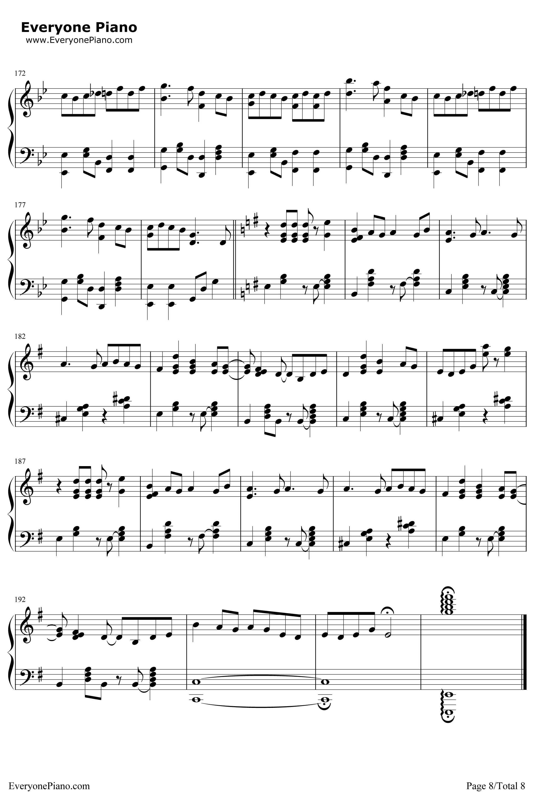 カゲロウデイズ钢琴谱-初音ミク8