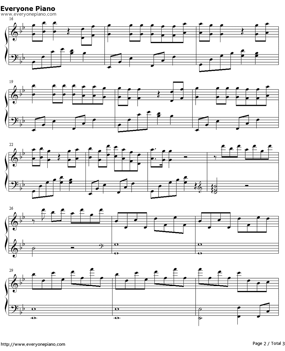 1945那年钢琴谱-海角七号-电影海角七号插曲2
