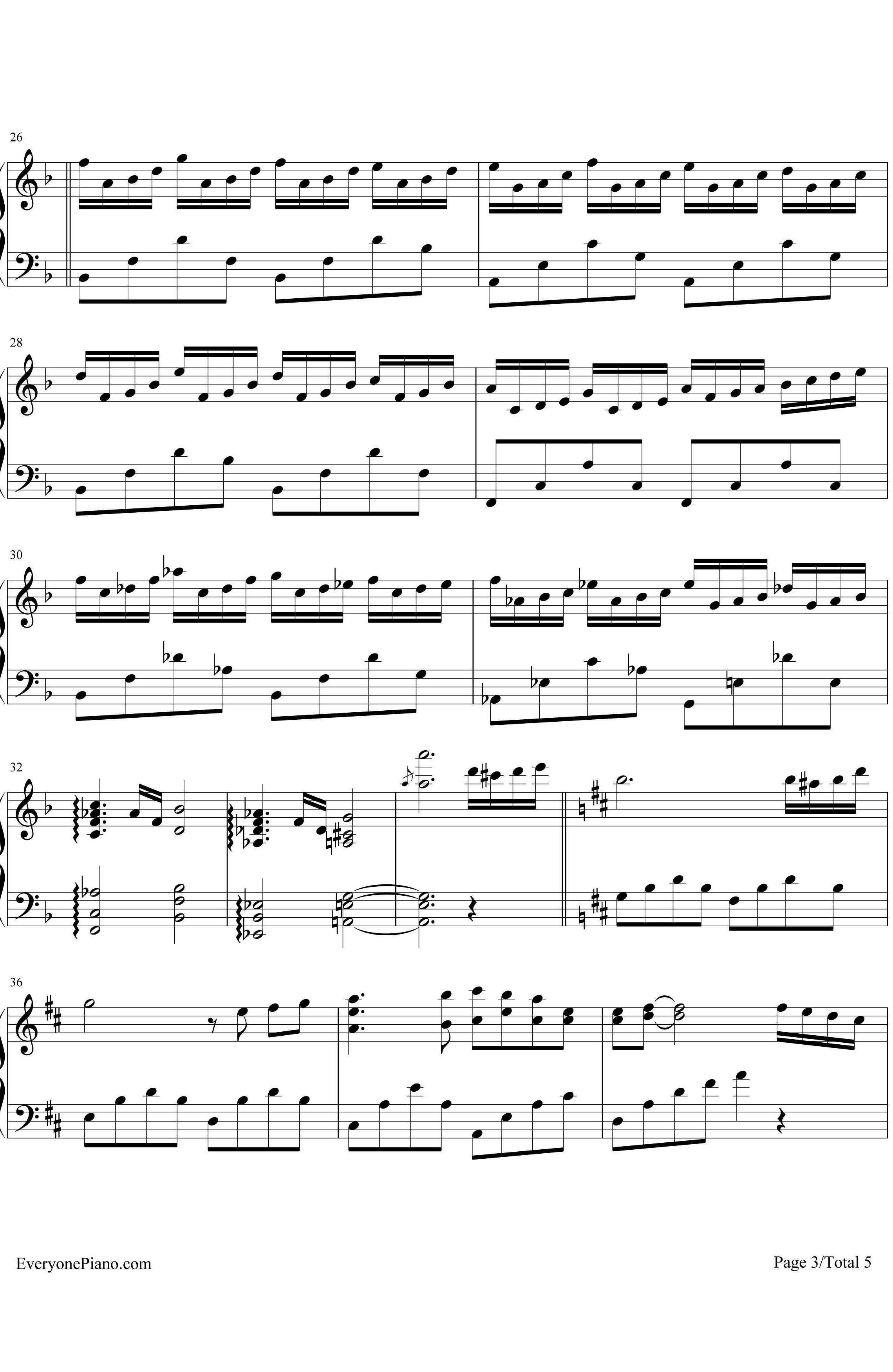 Spring钢琴谱-久石让-PianoStoriesIV3