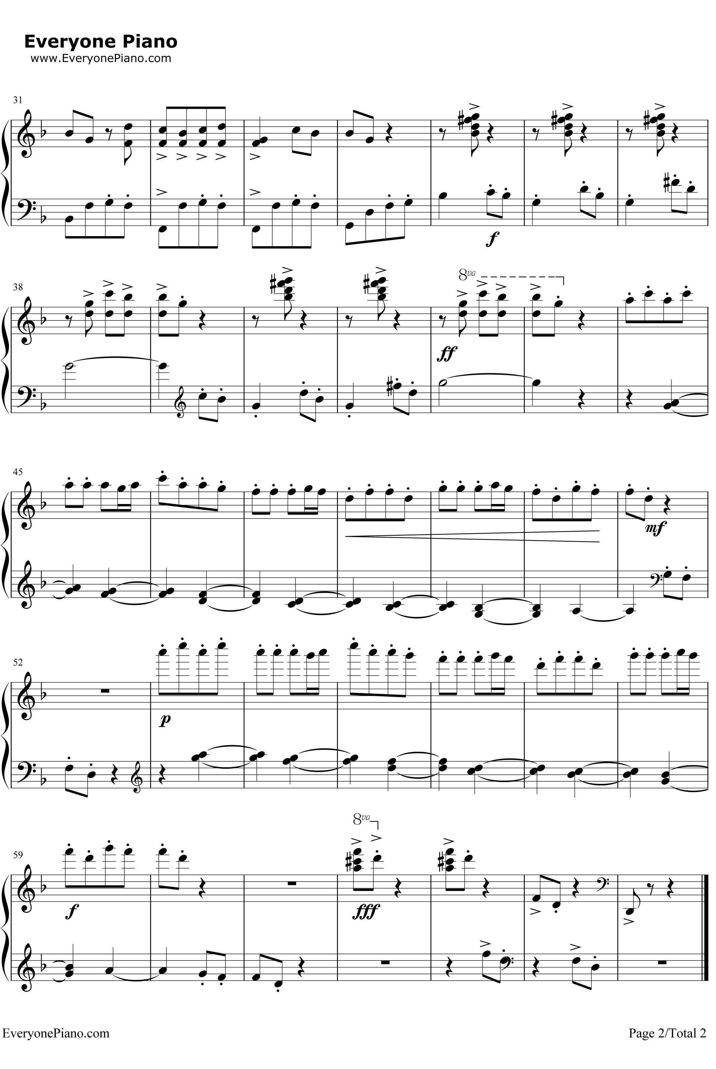 逗豆钢琴谱-谭盾-钢琴组曲《八幅水彩画的回忆》2