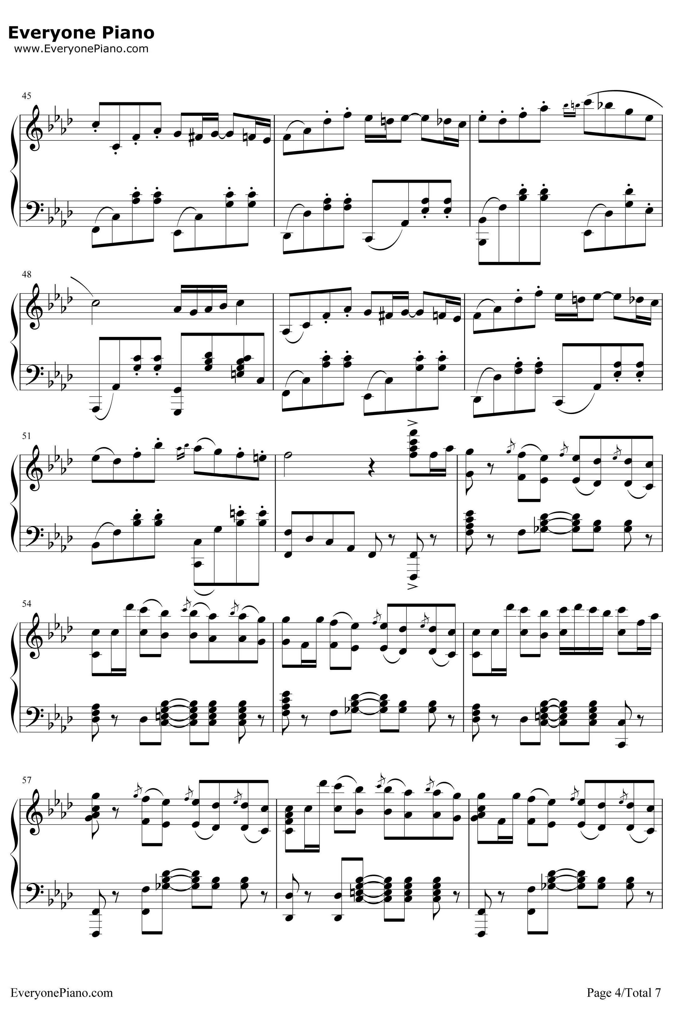 君往何处钢琴谱-M2U-QuoVadis-节奏大师精选曲目4