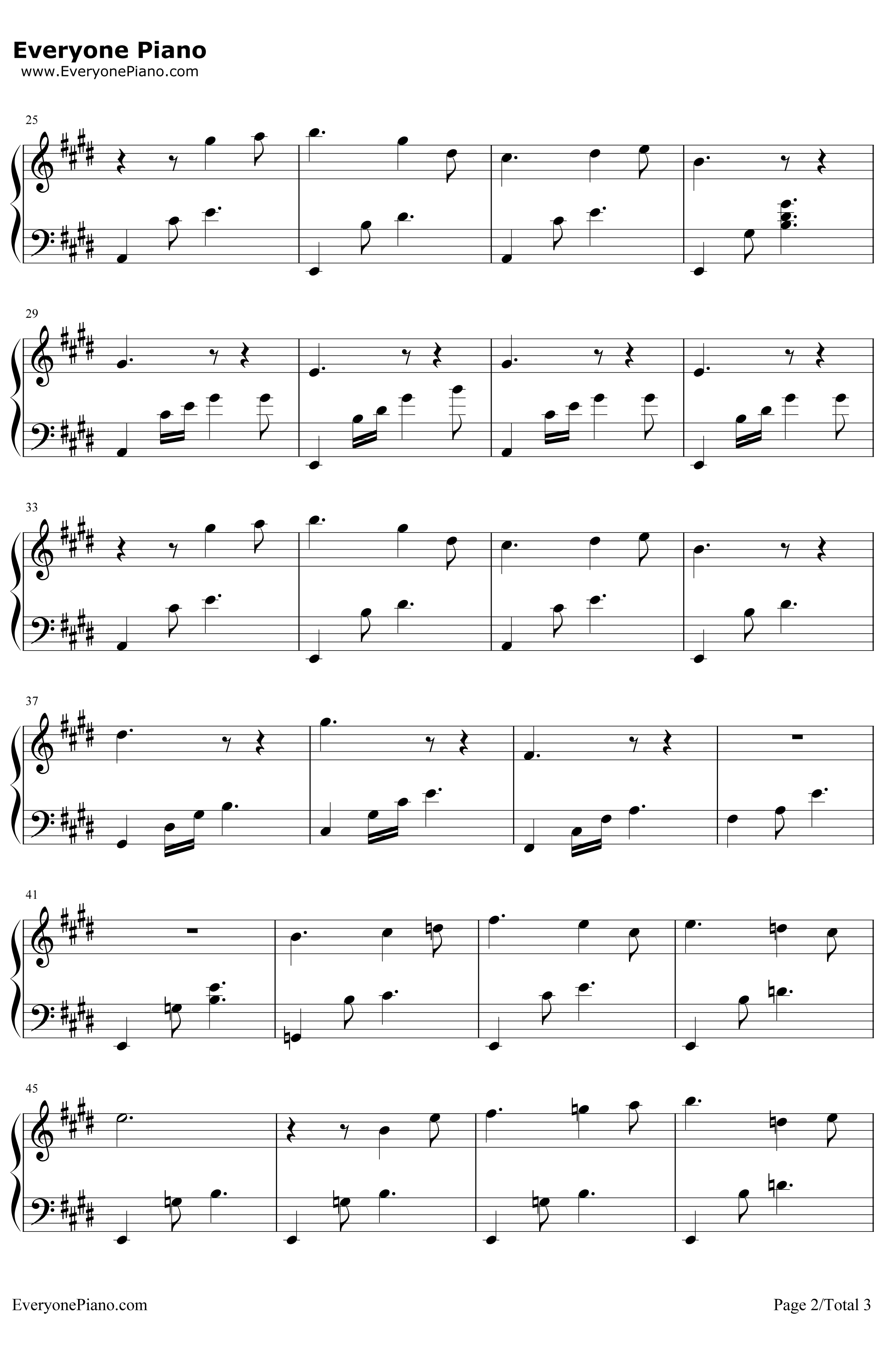 Gymnopedie Variation钢琴谱-ErikSatie2
