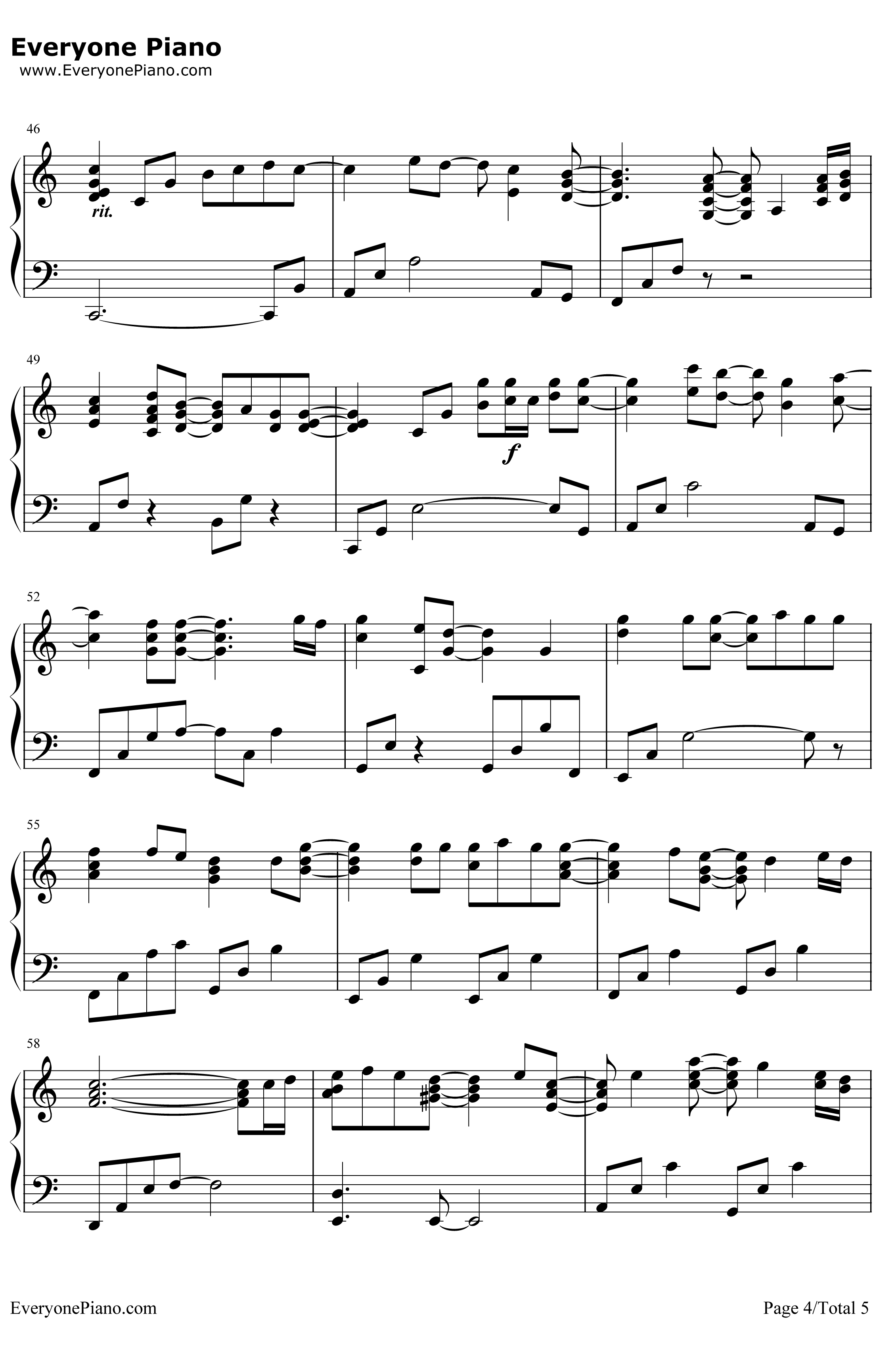 Valentine钢琴谱-JimBrickmanMartinaMcBride-JimBrickman和MartinaMcBride4