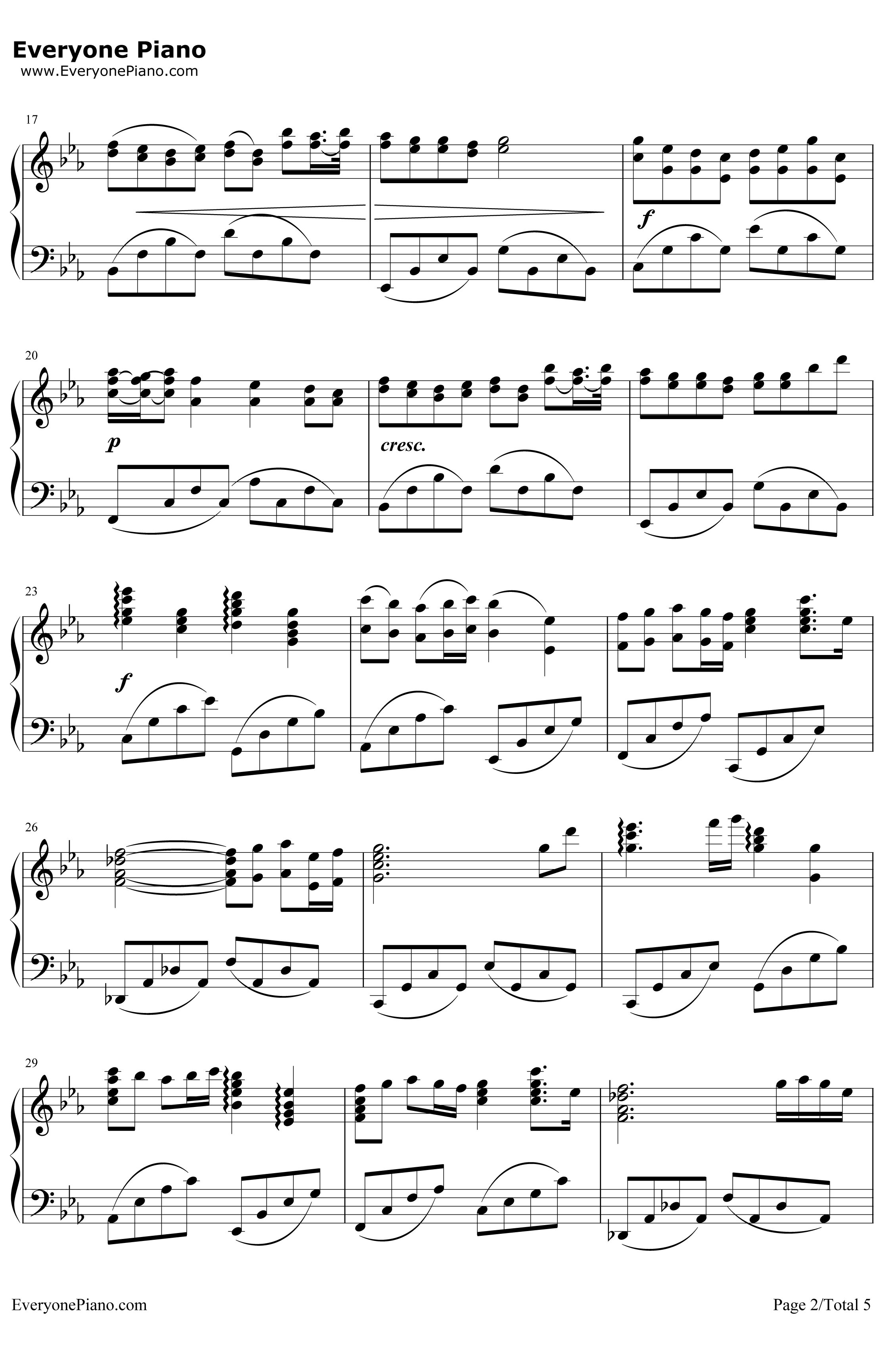 Adagio in CMinor钢琴谱 -雅尼2