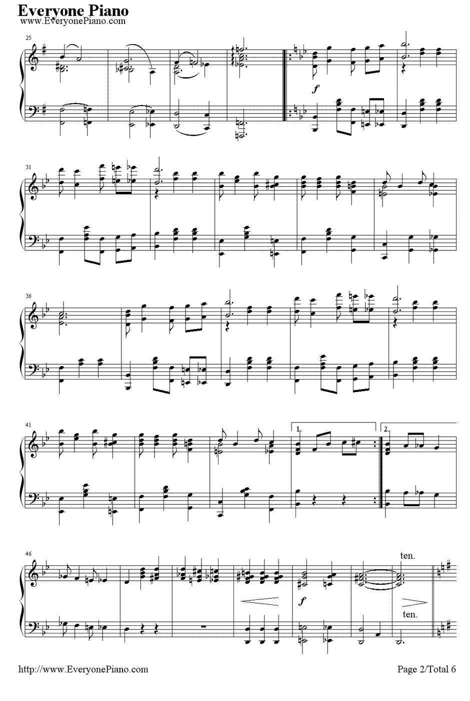 Bethena A Concert Waltz钢琴谱-Scott Joplin斯科特·乔普林2