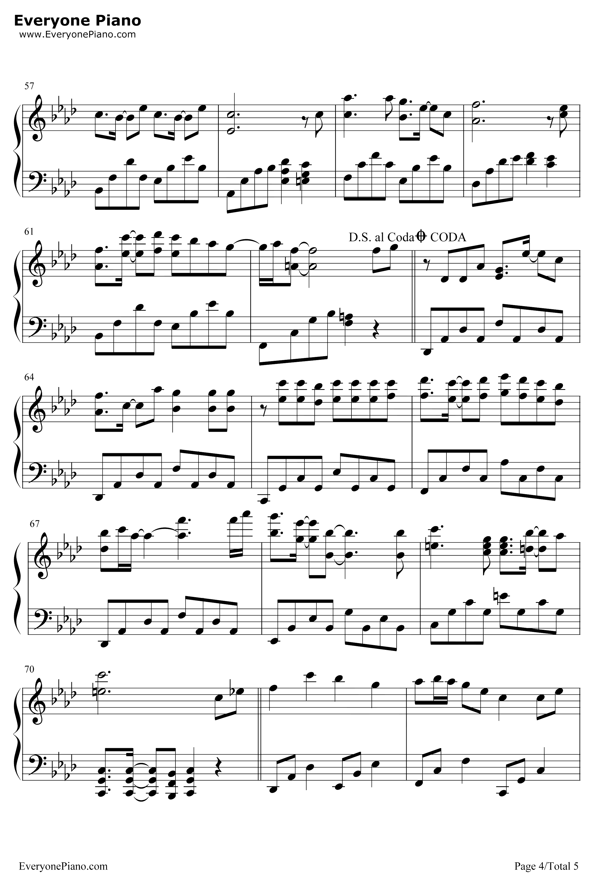 胧月钢琴谱-初音未来-完整版4