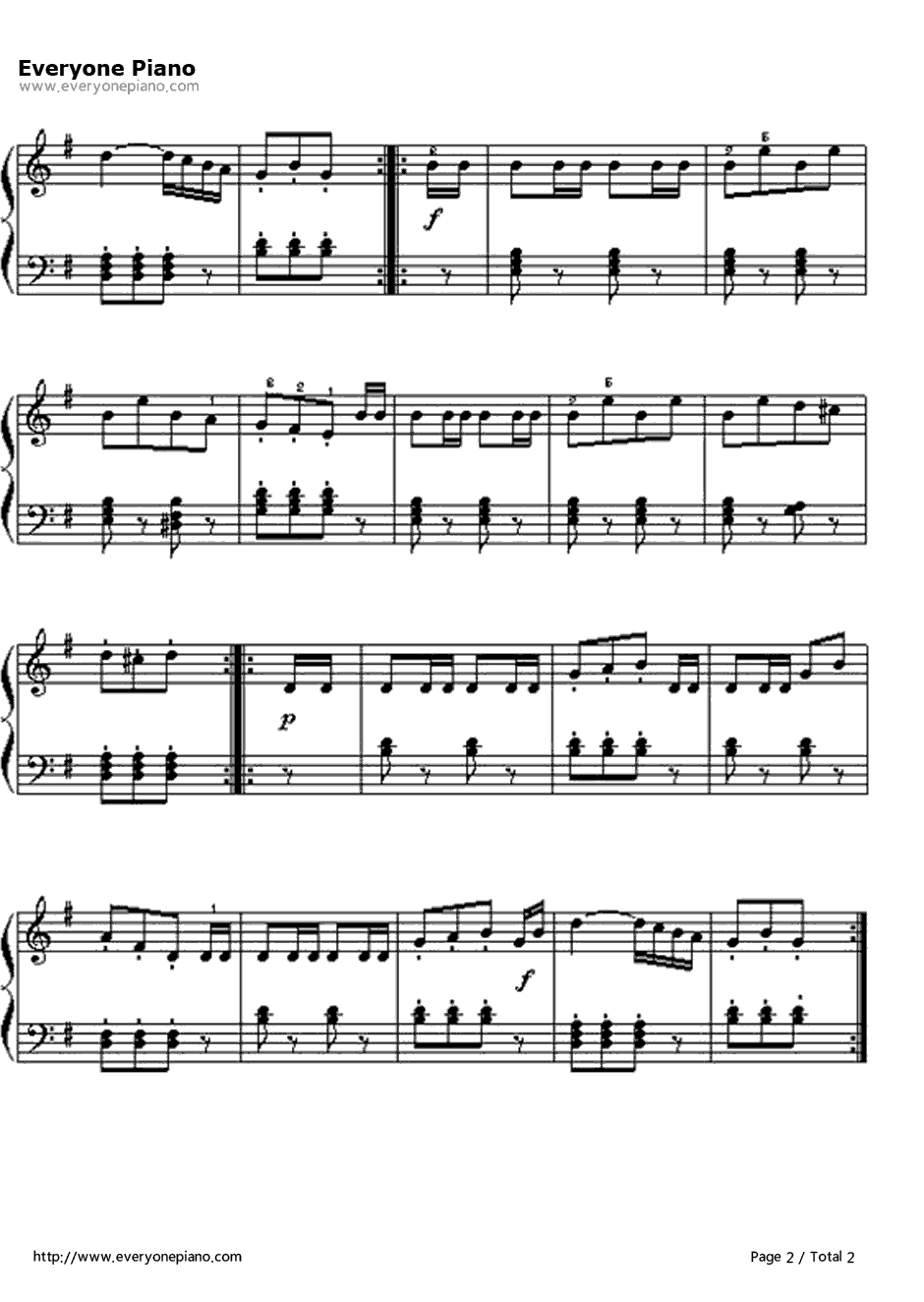 威廉退尔序曲钢琴谱-GioachinoRossini2