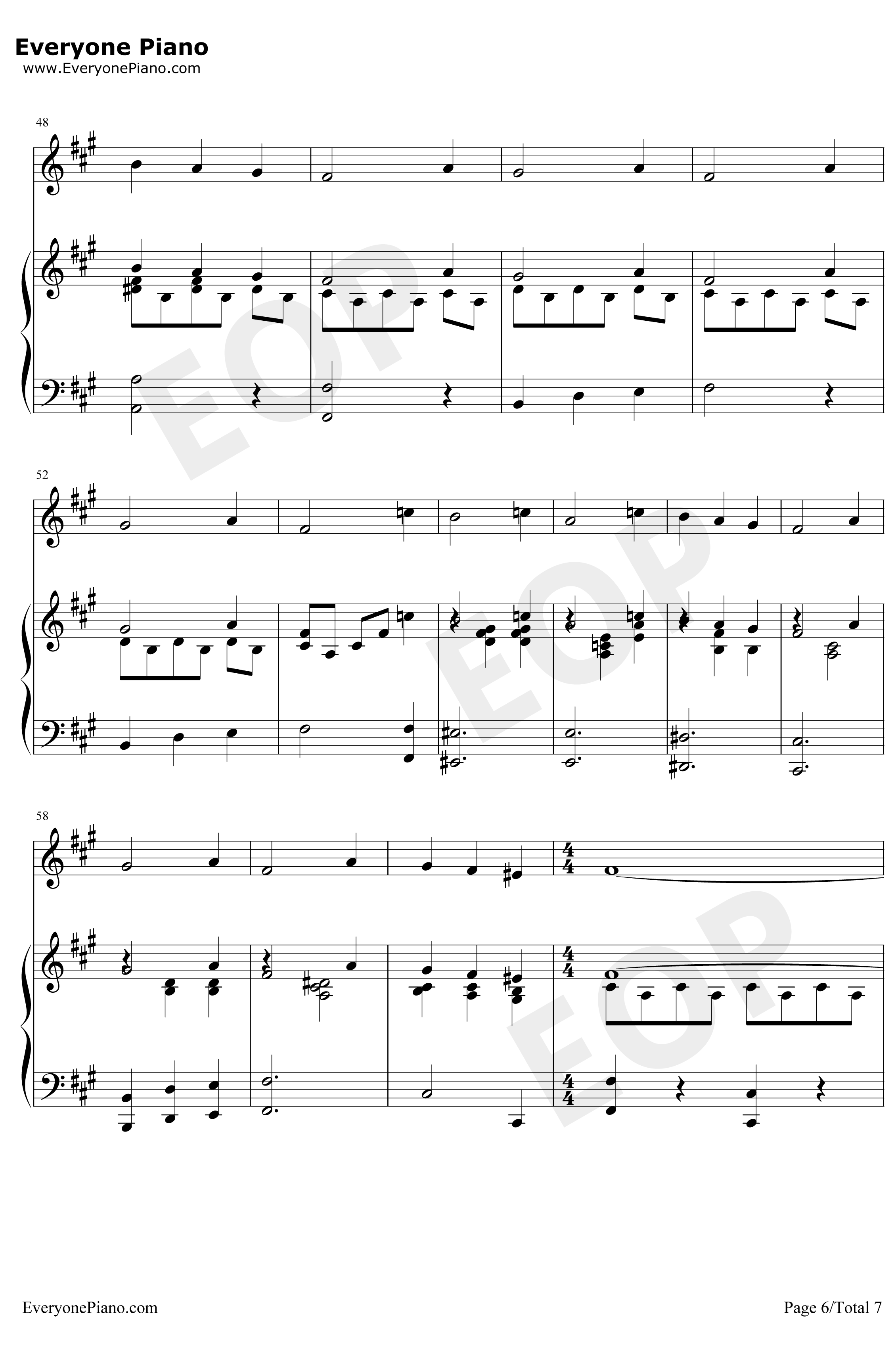 Jack's Lament钢琴谱-DannyElfman-圣诞夜惊魂OST6