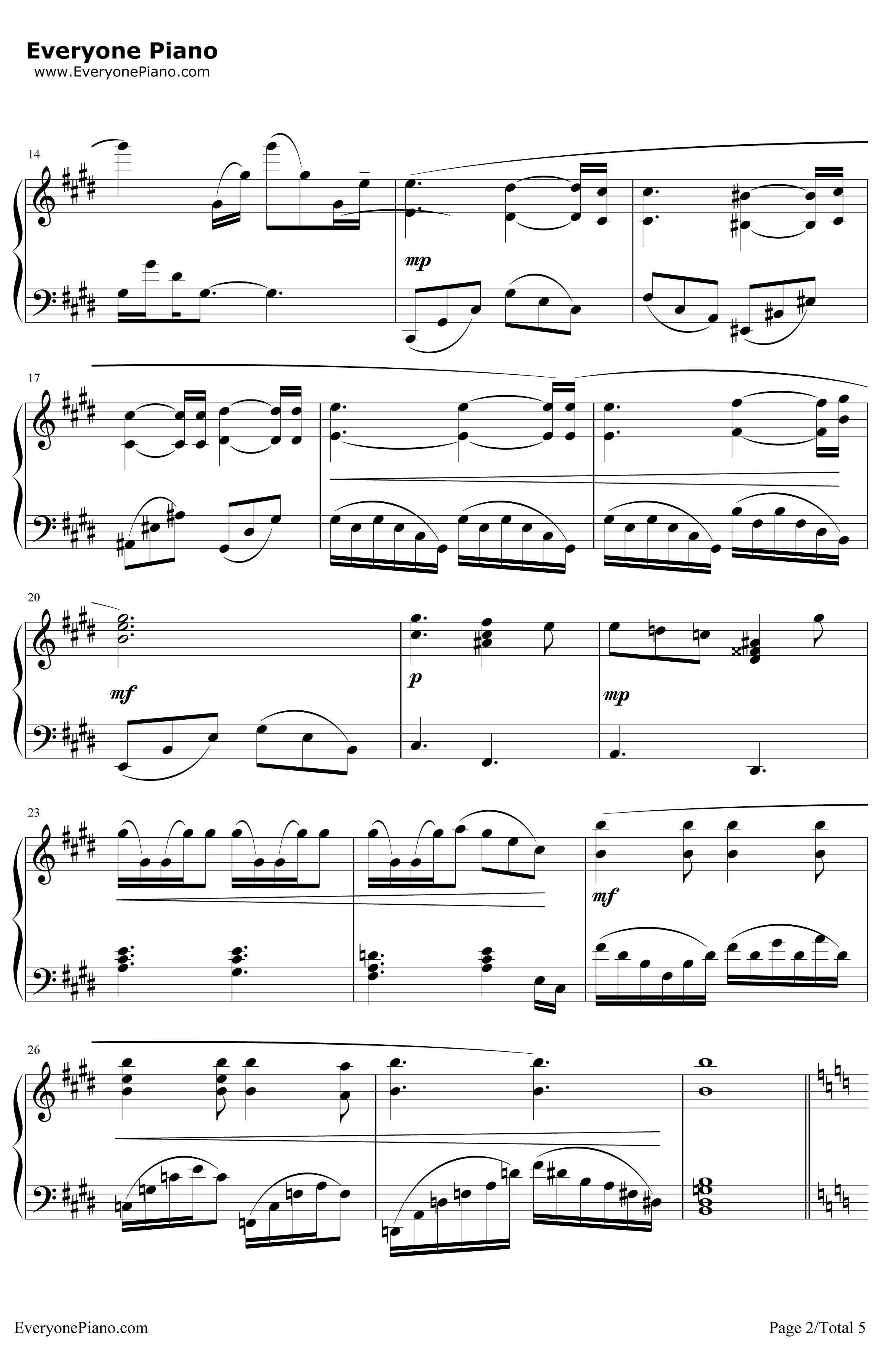 Victor'sPianoSolo钢琴谱-DannyElfman-《僵尸新娘》OST2