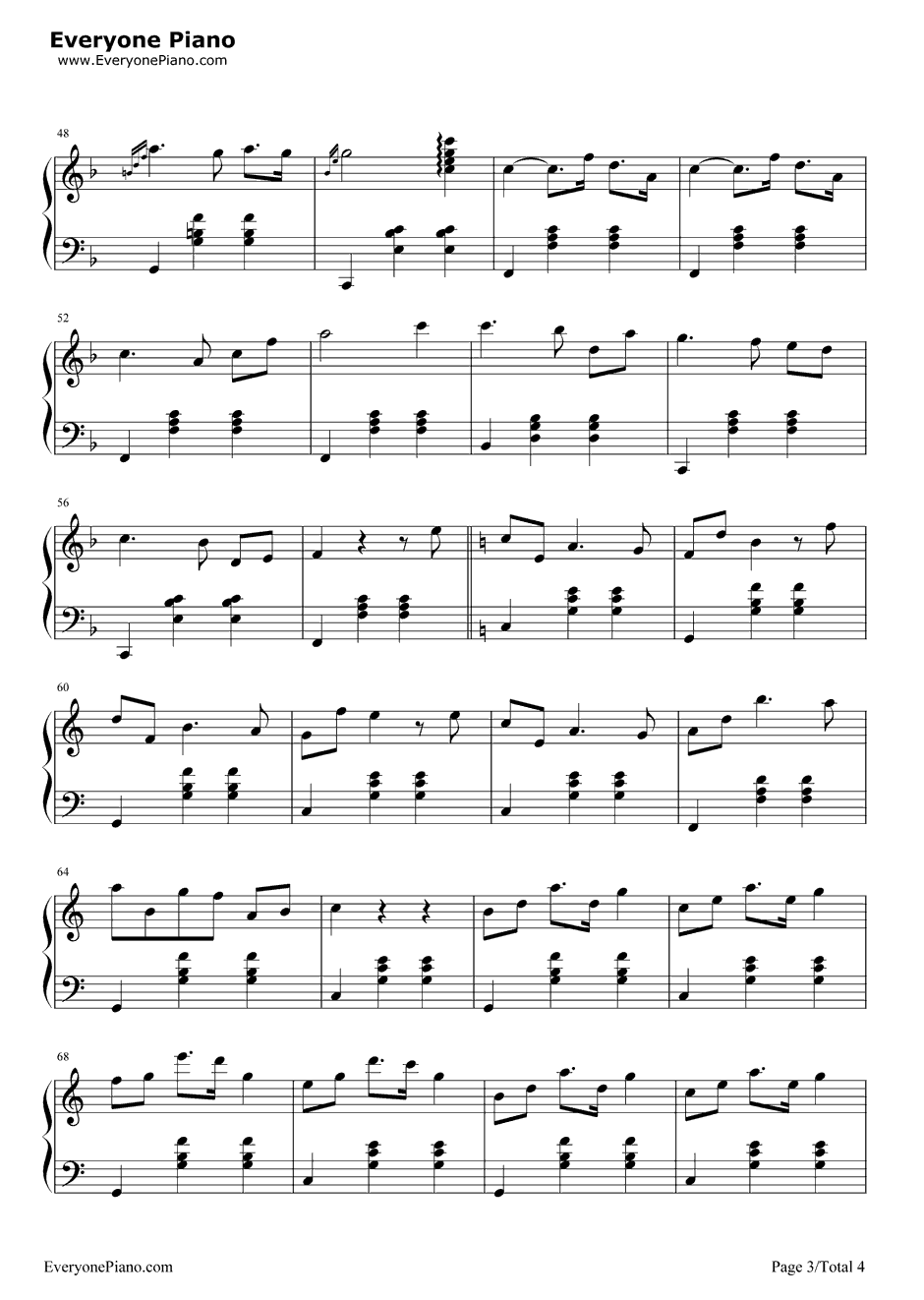 牧歌钢琴谱-卡尔•海因斯3