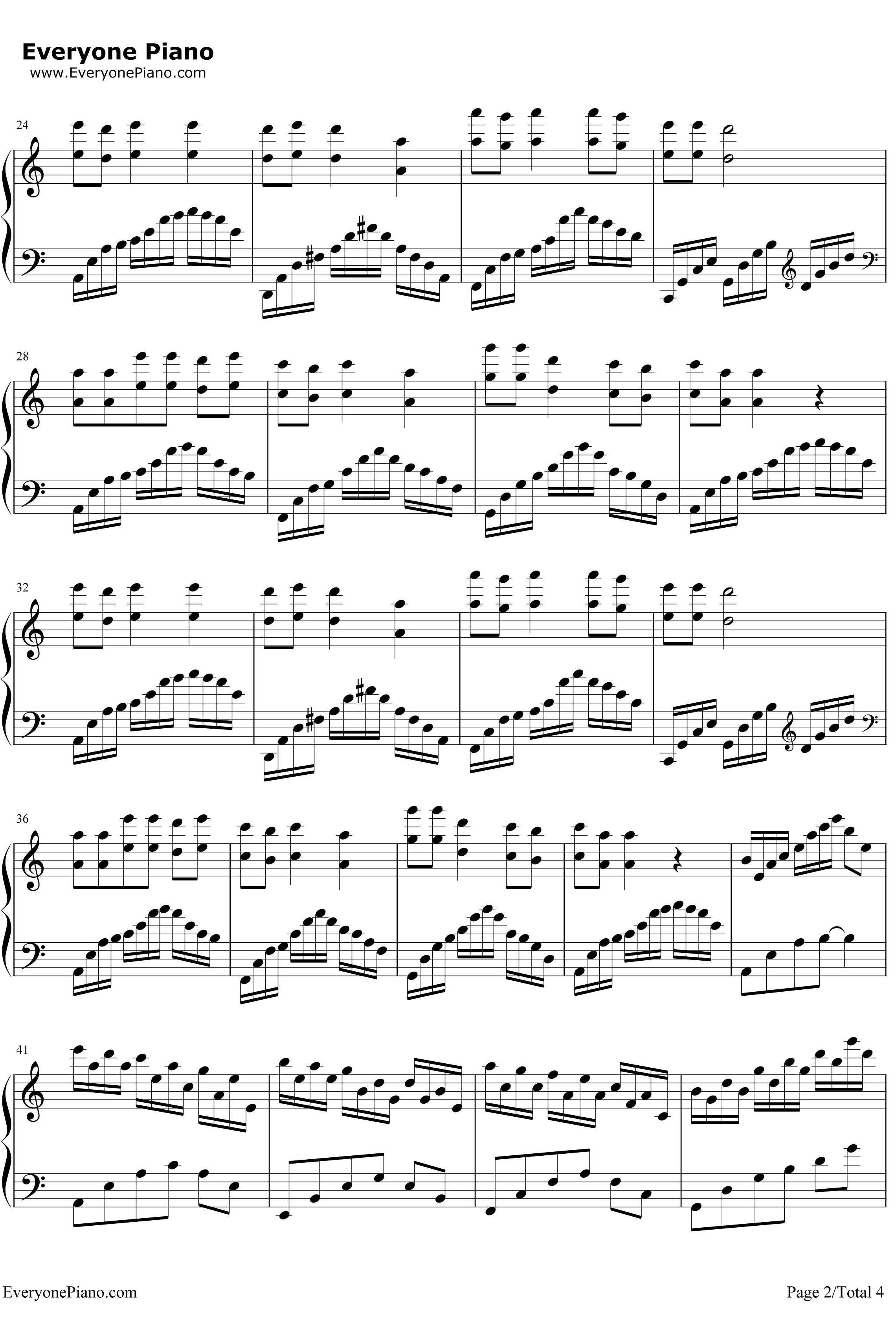 幻化人形钢琴谱-左宏元-《新白娘子传奇》配乐2