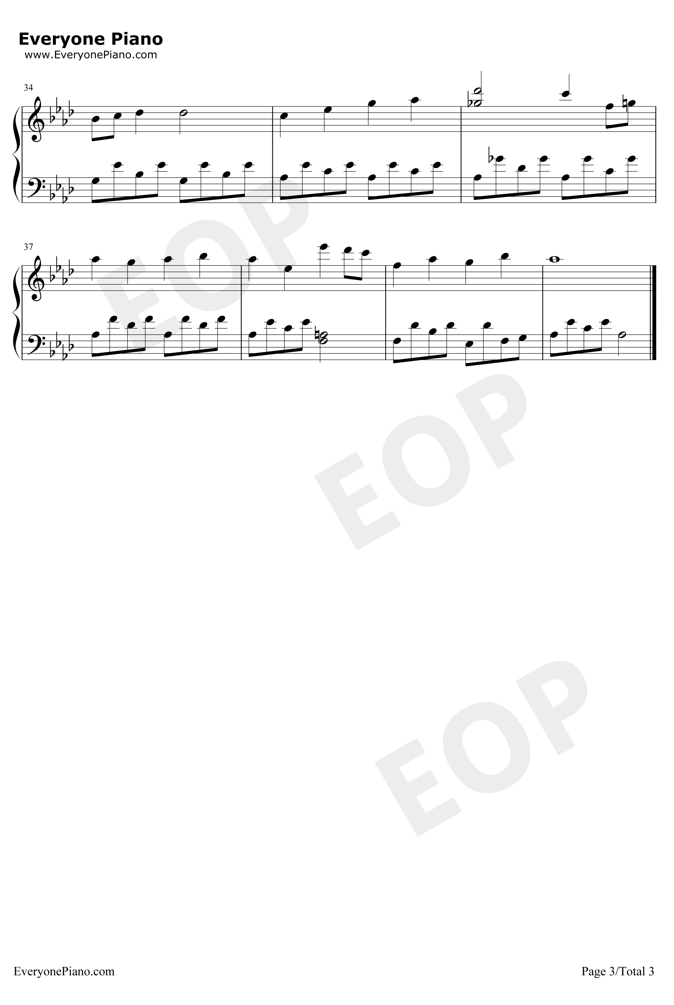 PatchCastle钢琴谱-TomoyaTomita-星之卡比毛线传说OST3