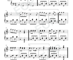 铃儿响叮当（Jingle Bells）钢琴谱-詹姆斯·罗德·皮尔彭特