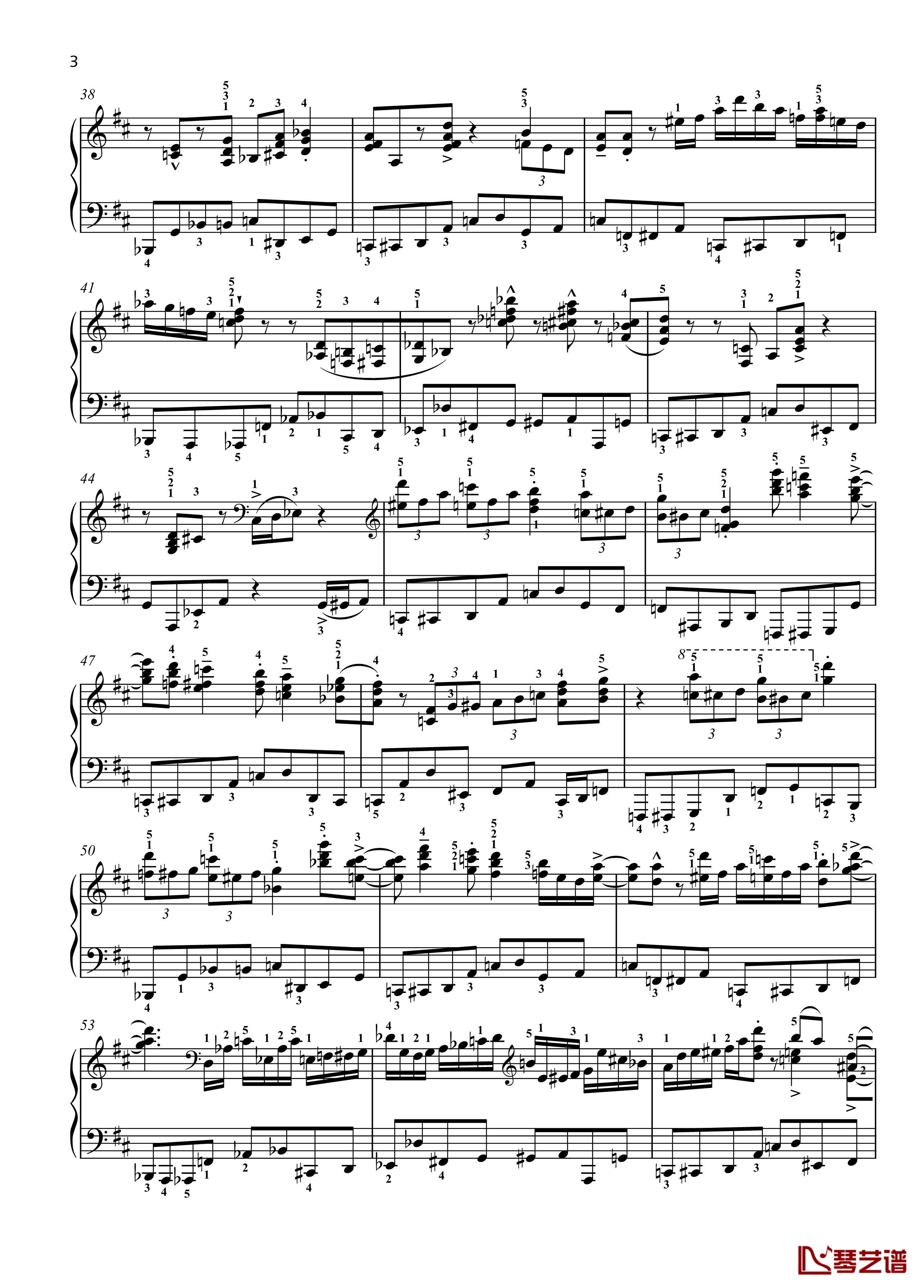 八首音乐会练习曲钢琴谱-Eight Concert ?tudes Op 40- No. 5. Shuitka-爵士-尼古拉·凯帕斯汀-Nikolai Kapustin3