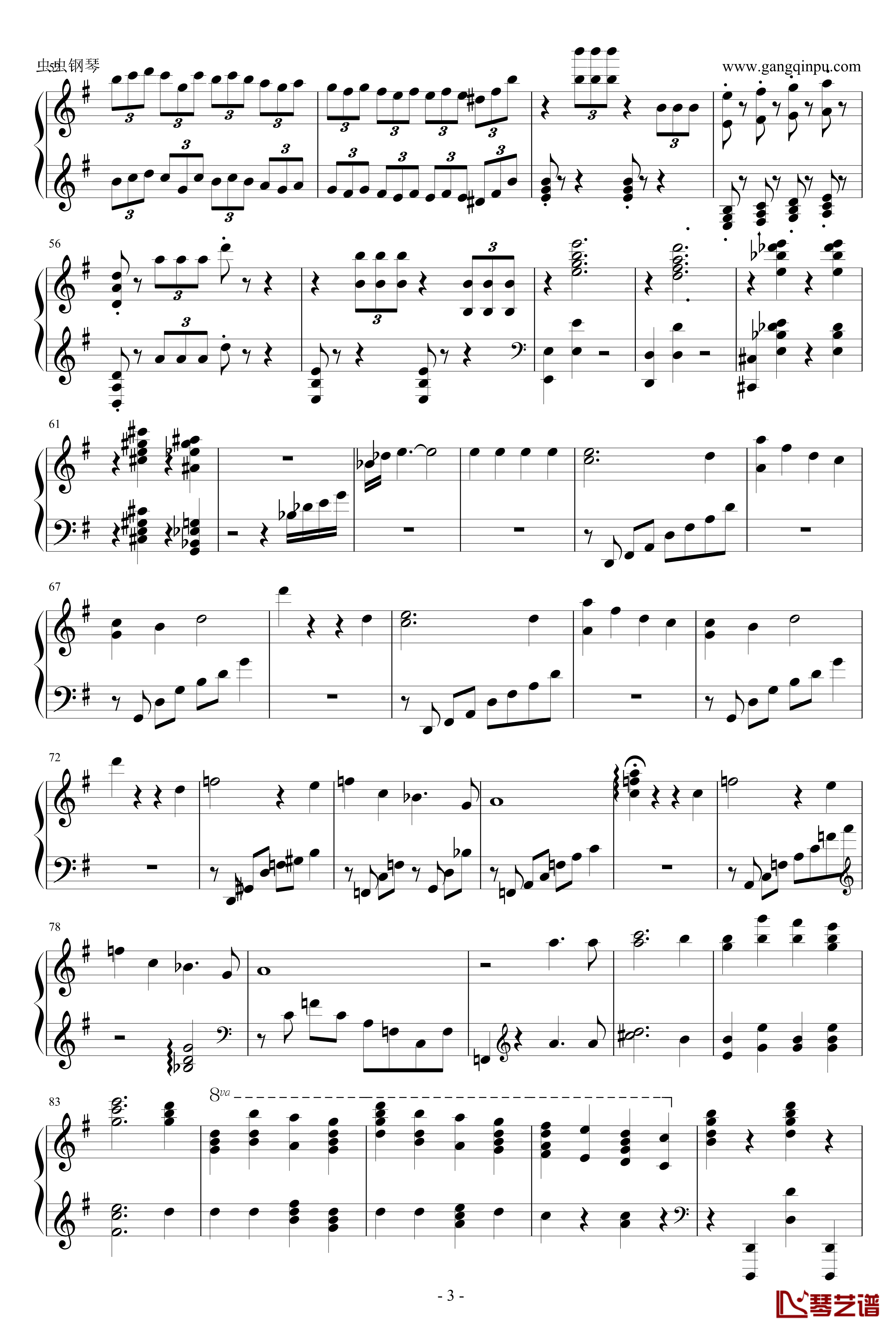 New World Concerto钢琴谱-新世界钢琴协奏曲-马克西姆maksim钢琴谱-2-Maksim·Mrvica3
