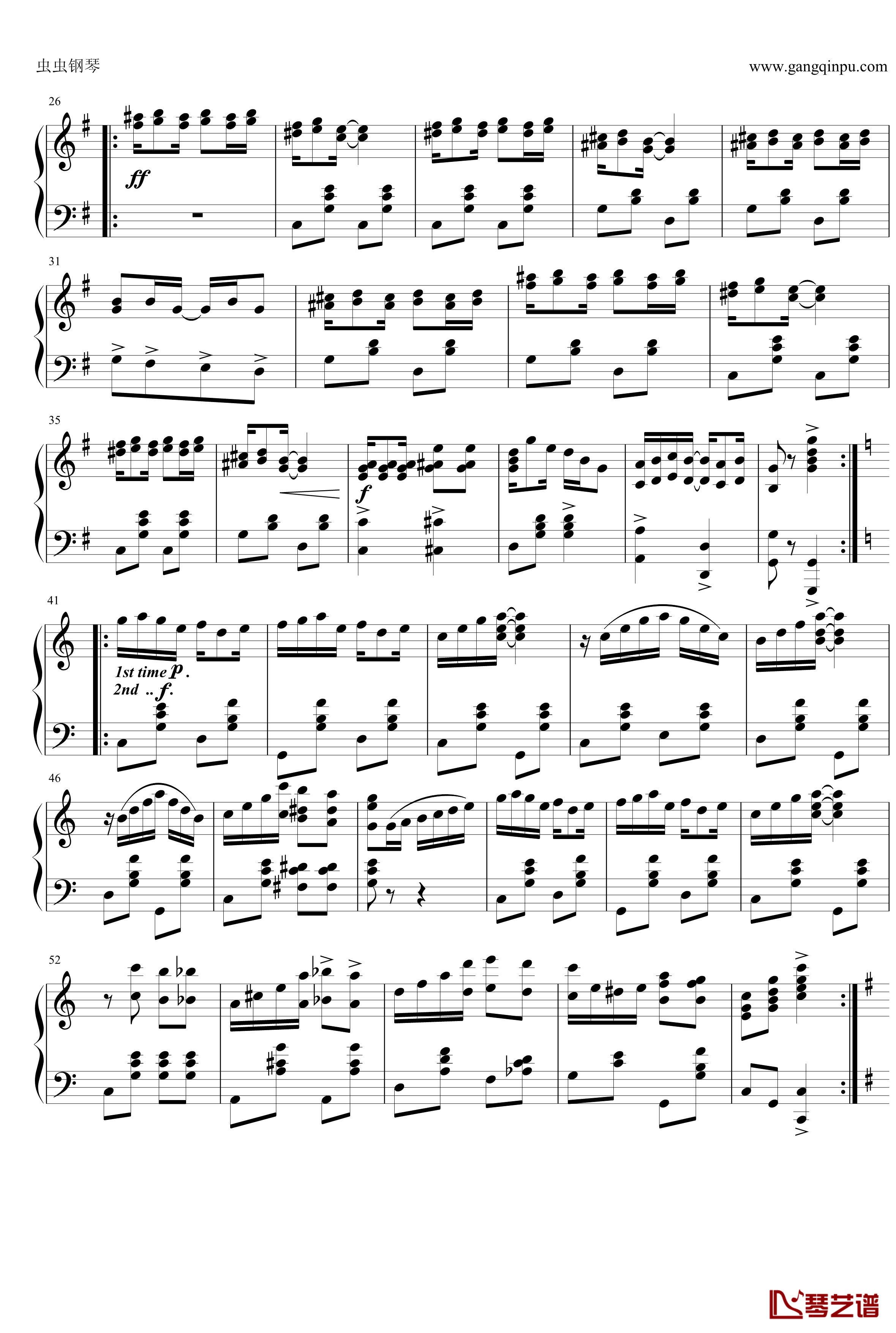 原版拉格钢琴谱-斯科特 乔普林2