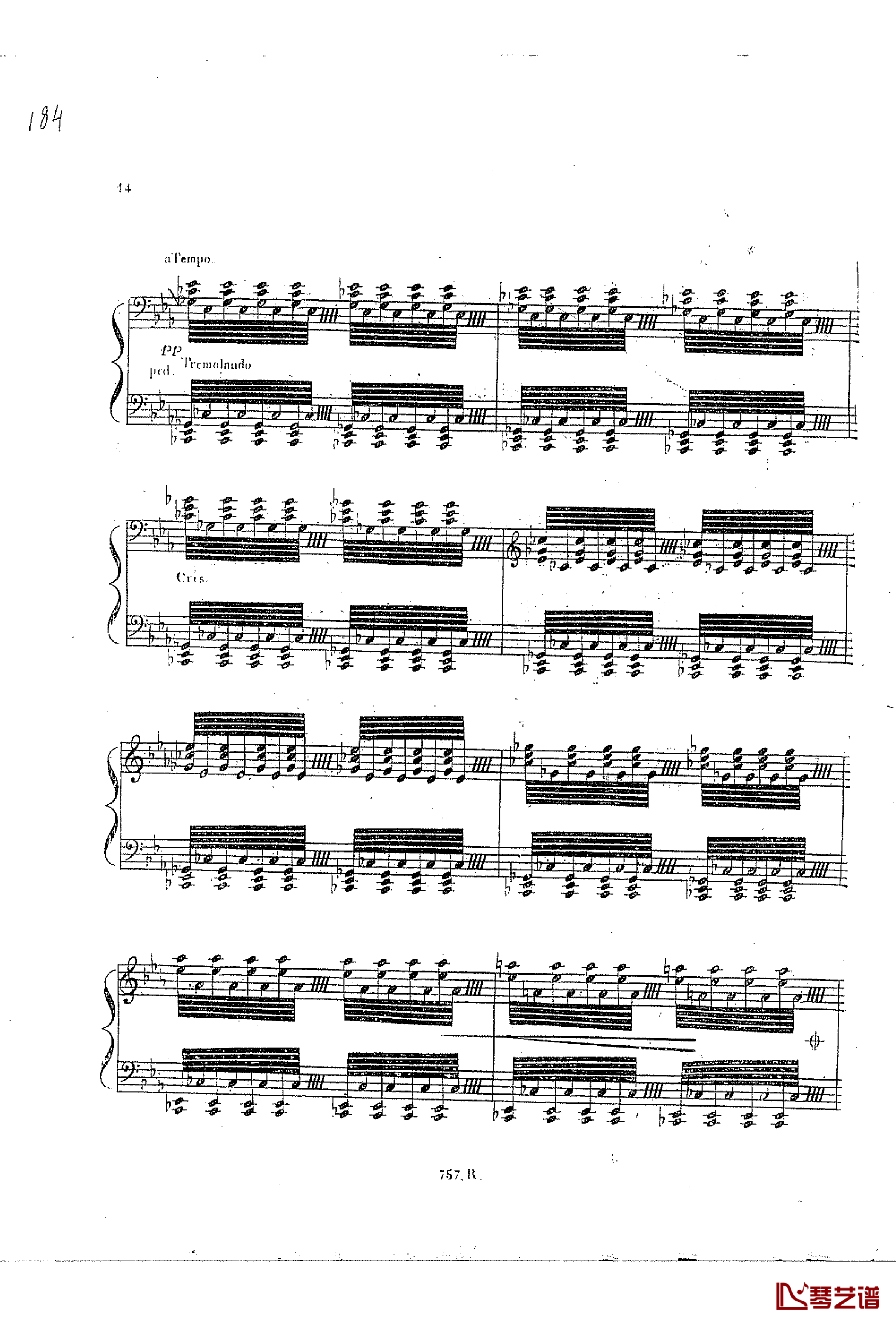  on an original theme钢琴谱-车尔尼-Czerny-Carl Czerny Op.42 No.613