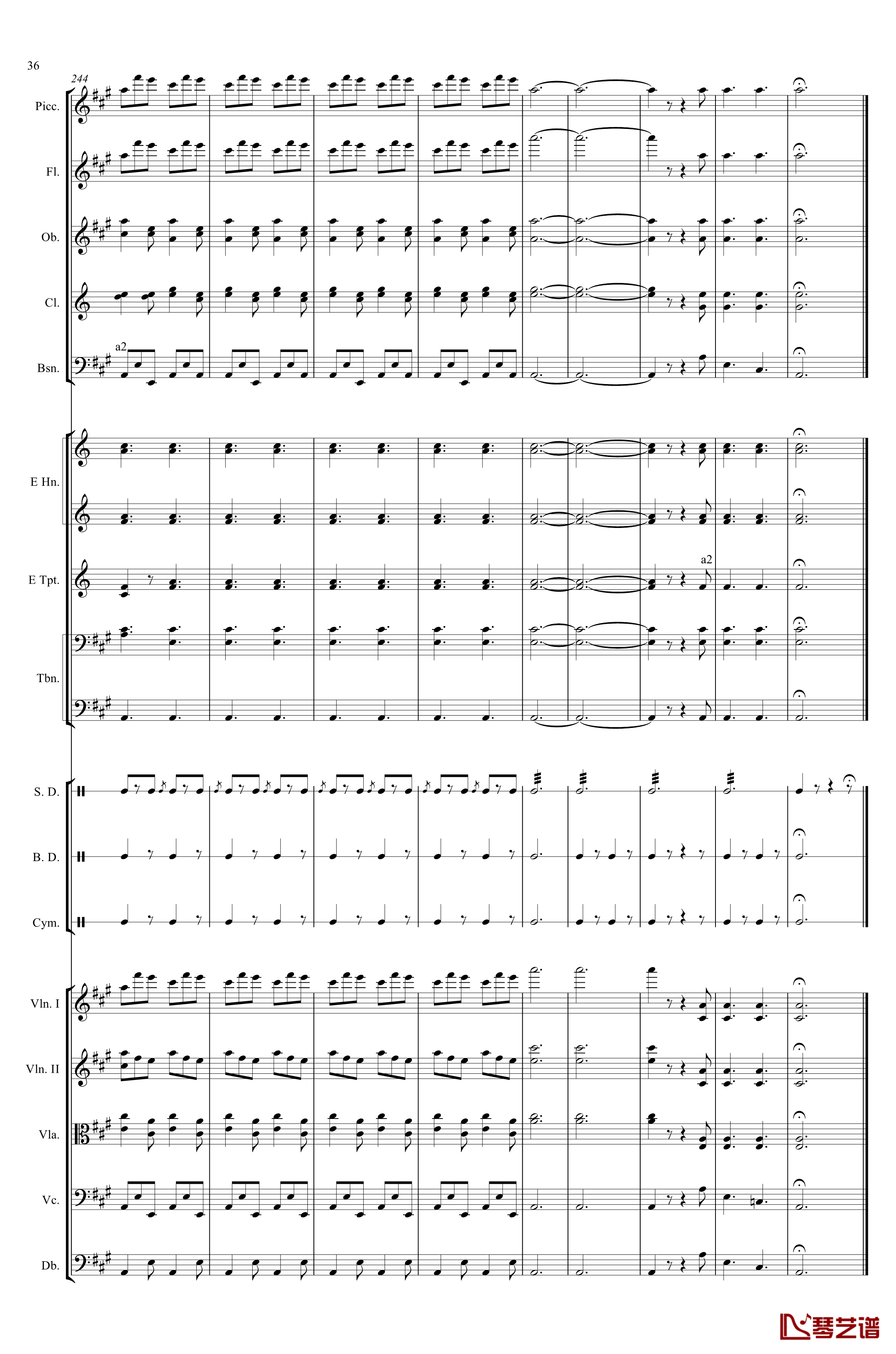 轻骑兵序曲钢琴谱-Franz von Suppe36