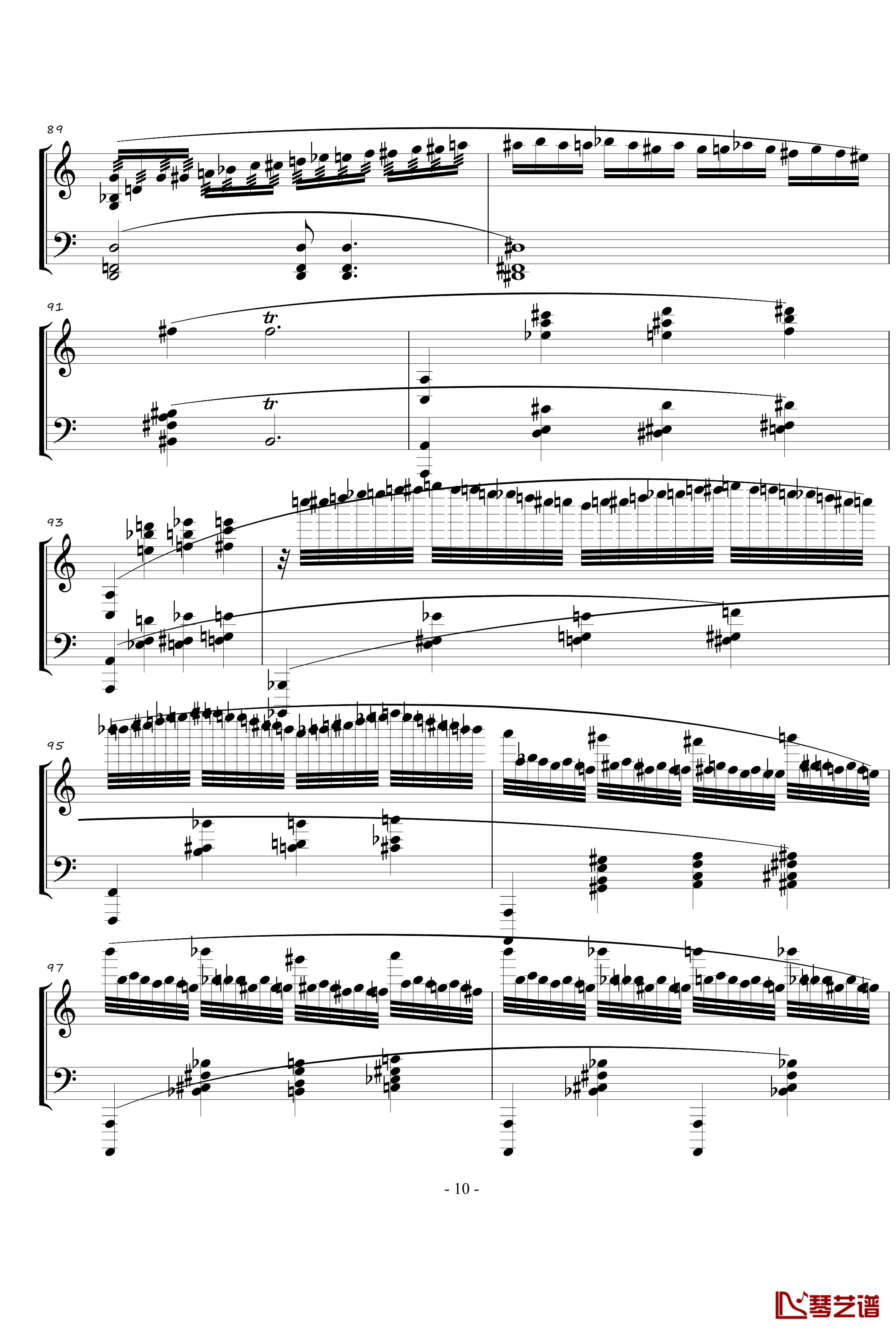 火星奏鸣曲钢琴谱-第一乐章-火星先生10