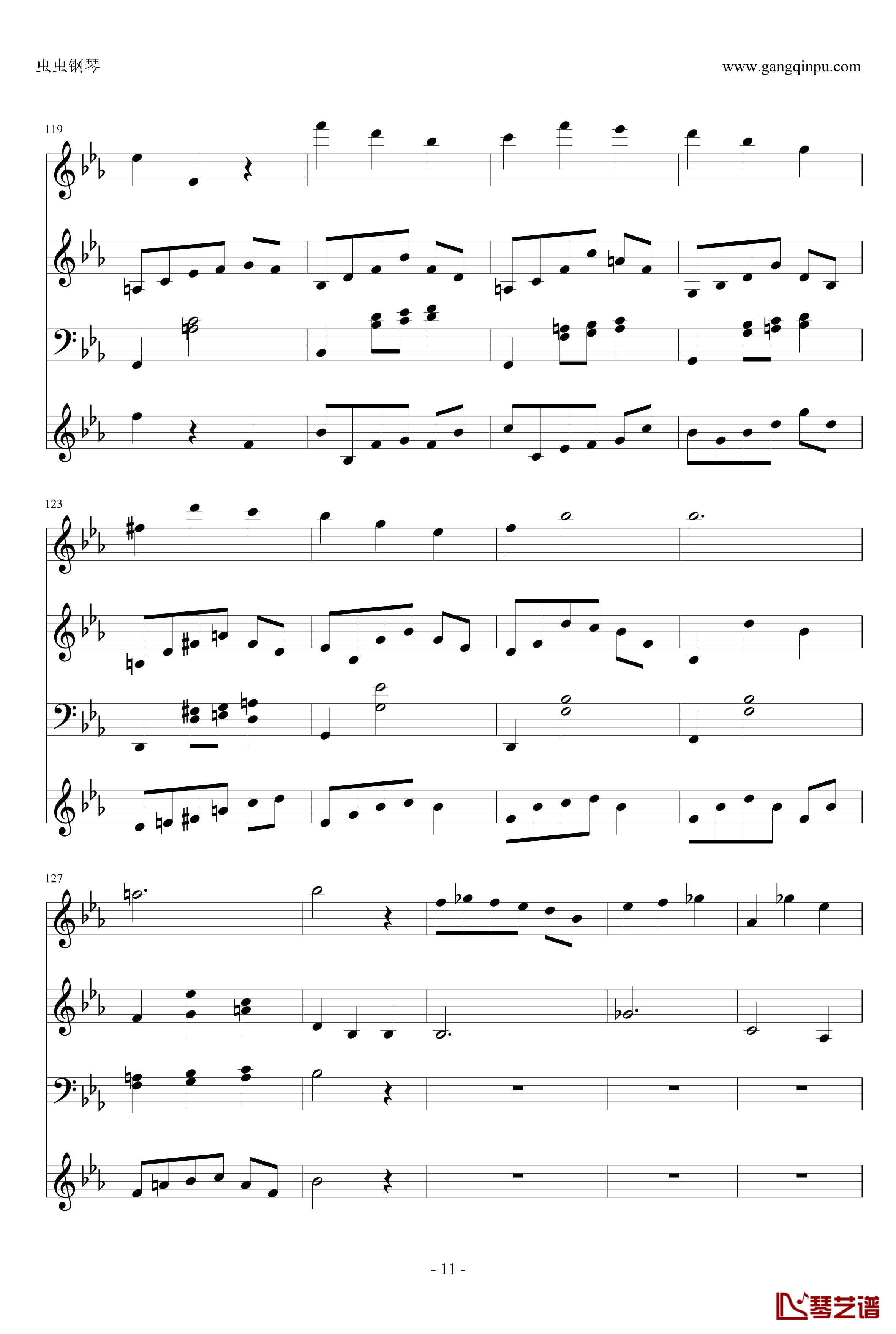 Moon Bridge-nzh1934-钢琴谱11