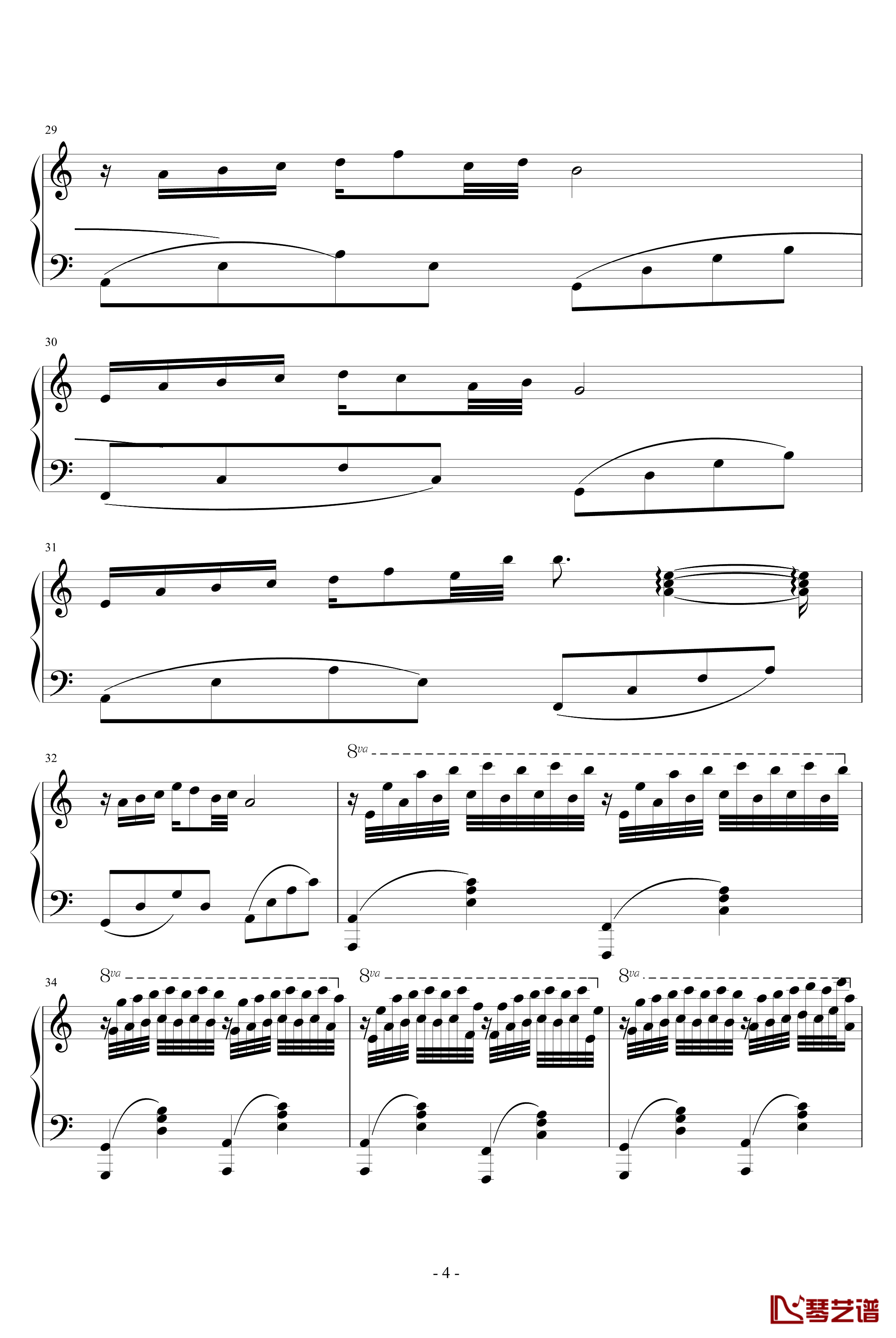 楠殇钢琴谱-Chopinist4