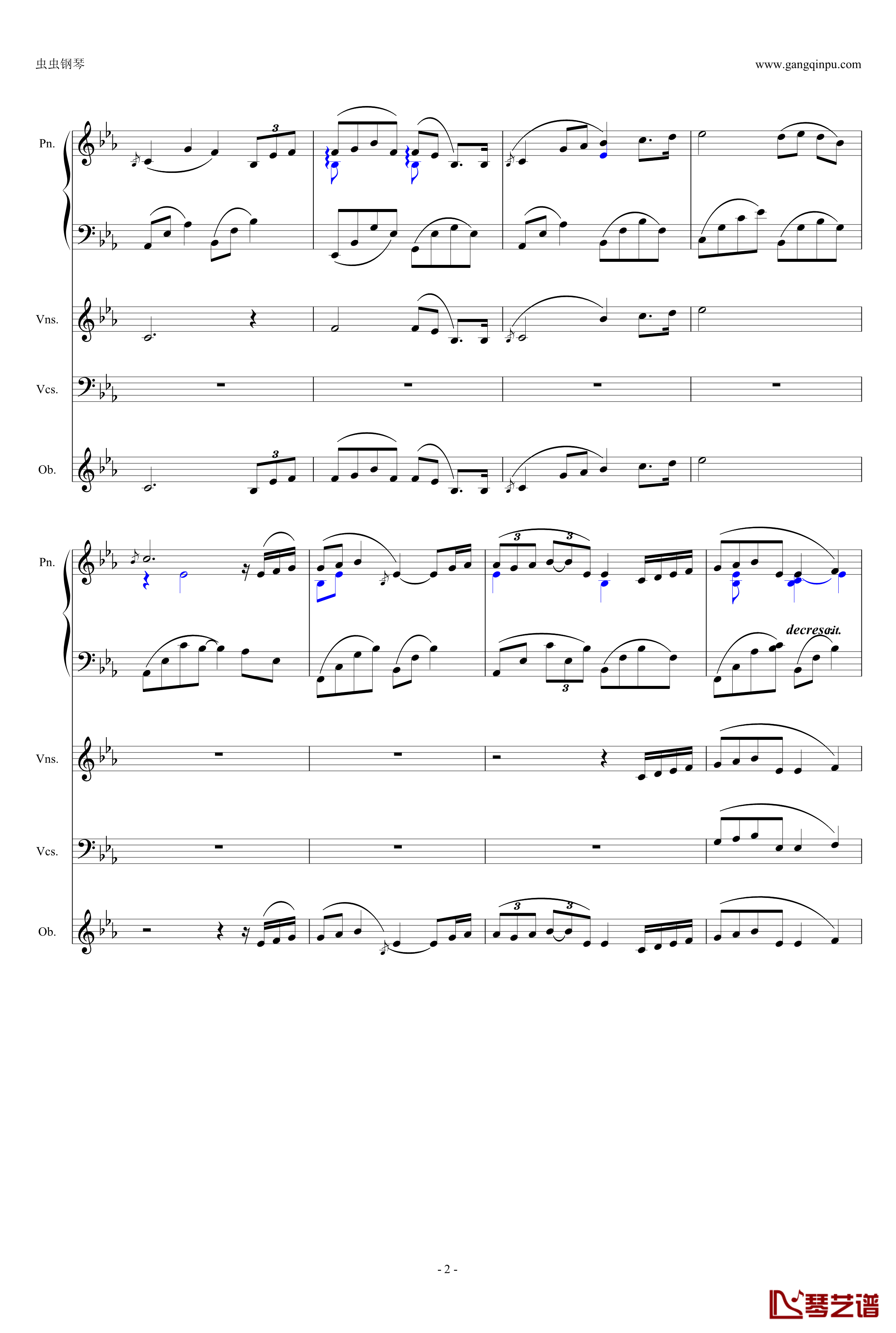 紫的琴弦钢琴谱-改编自紫的触键-时空之旅2