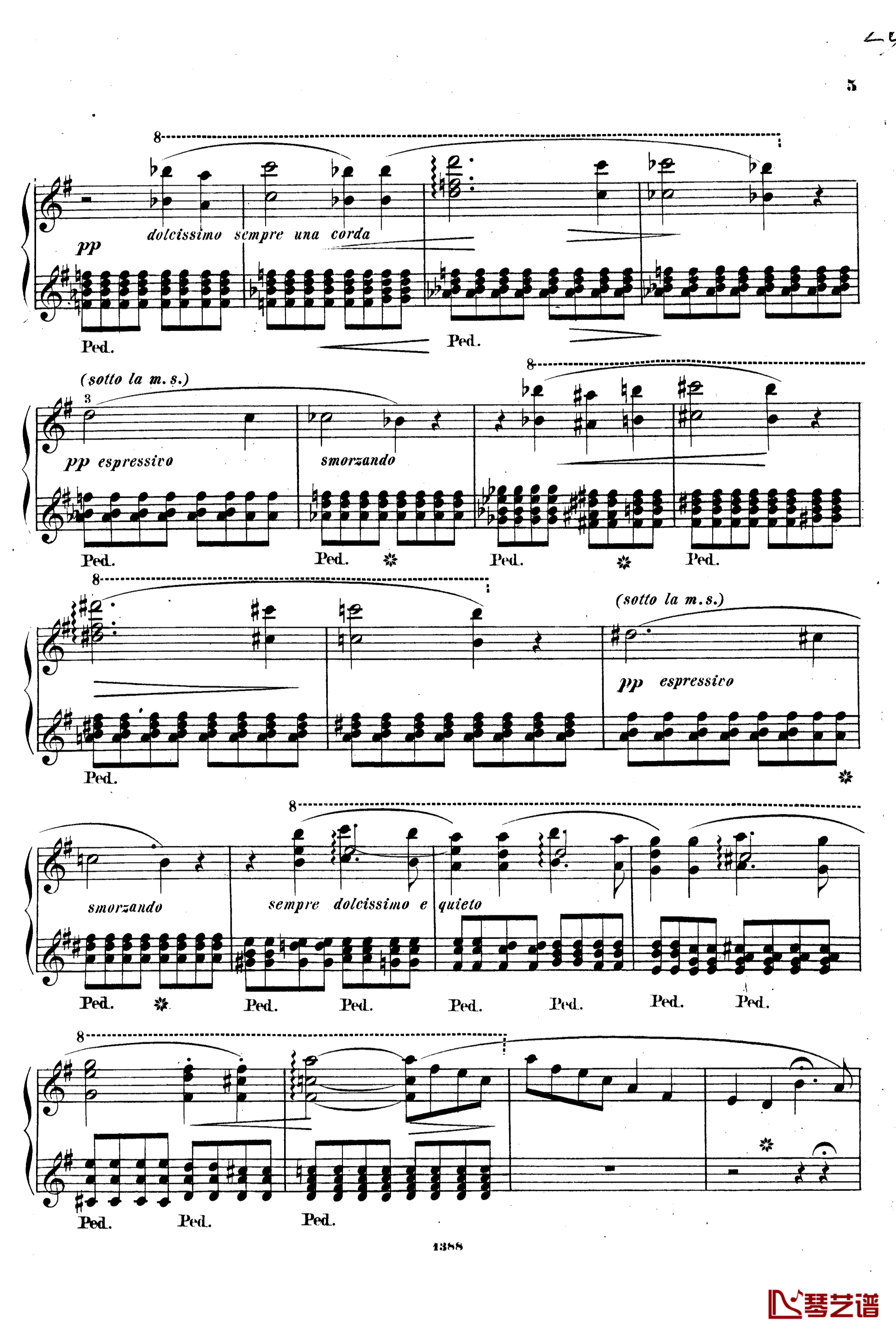 万福 海之星  S.506钢琴谱-李斯特4