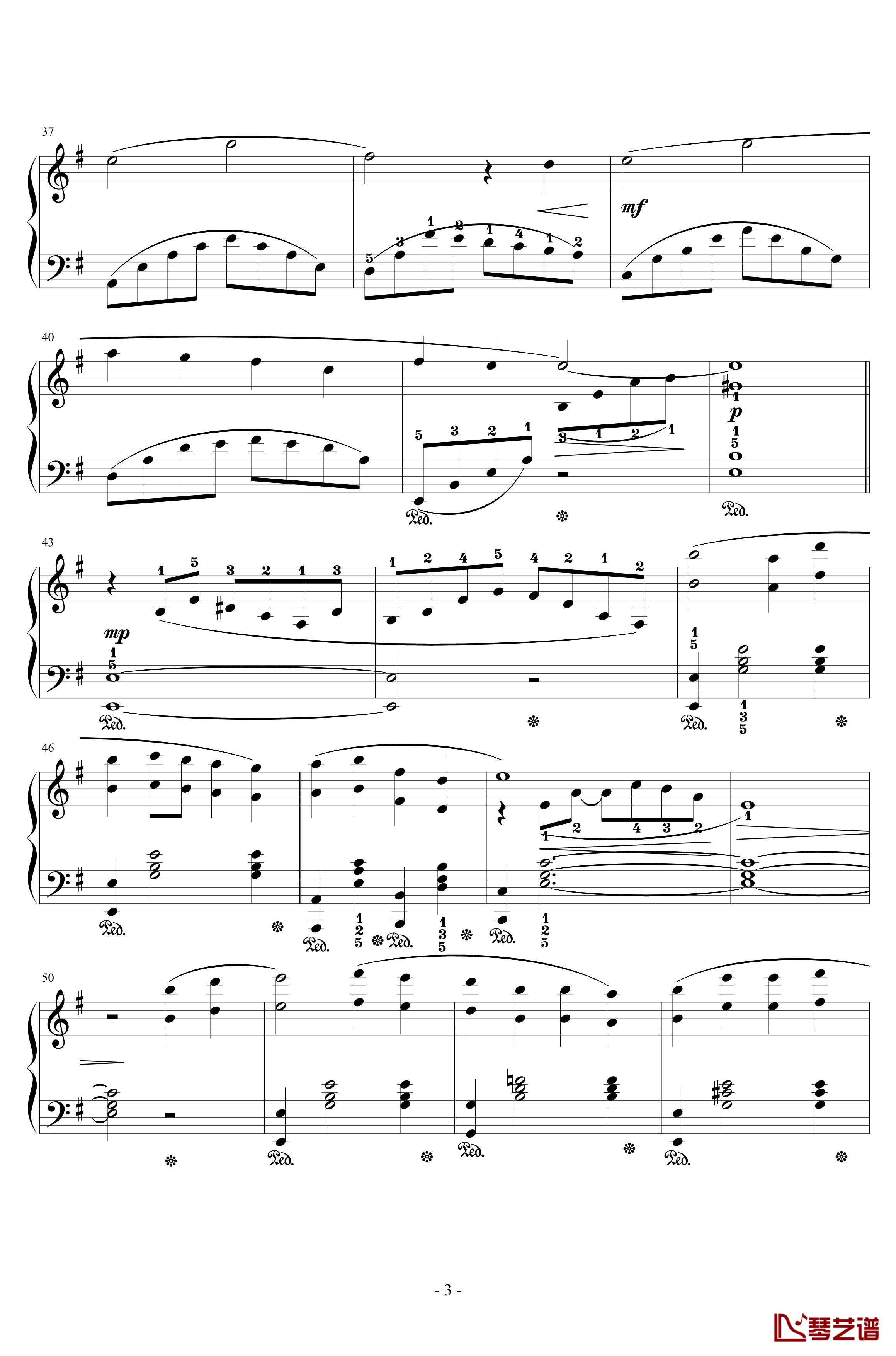 The Oath钢琴谱-交响乐版-植松伸夫3