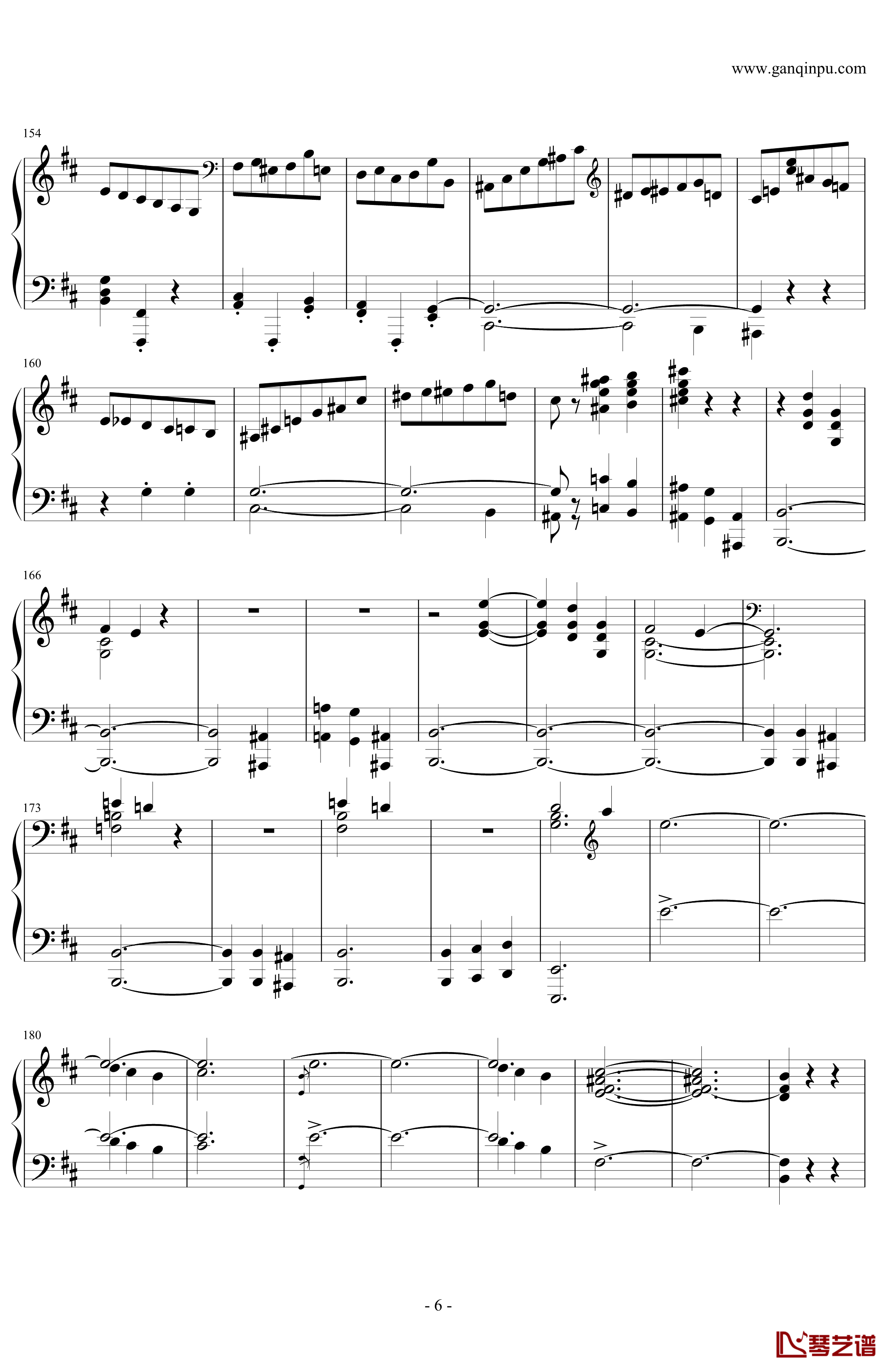 肖邦第一谐谑曲钢琴谱-肖邦-chopin6