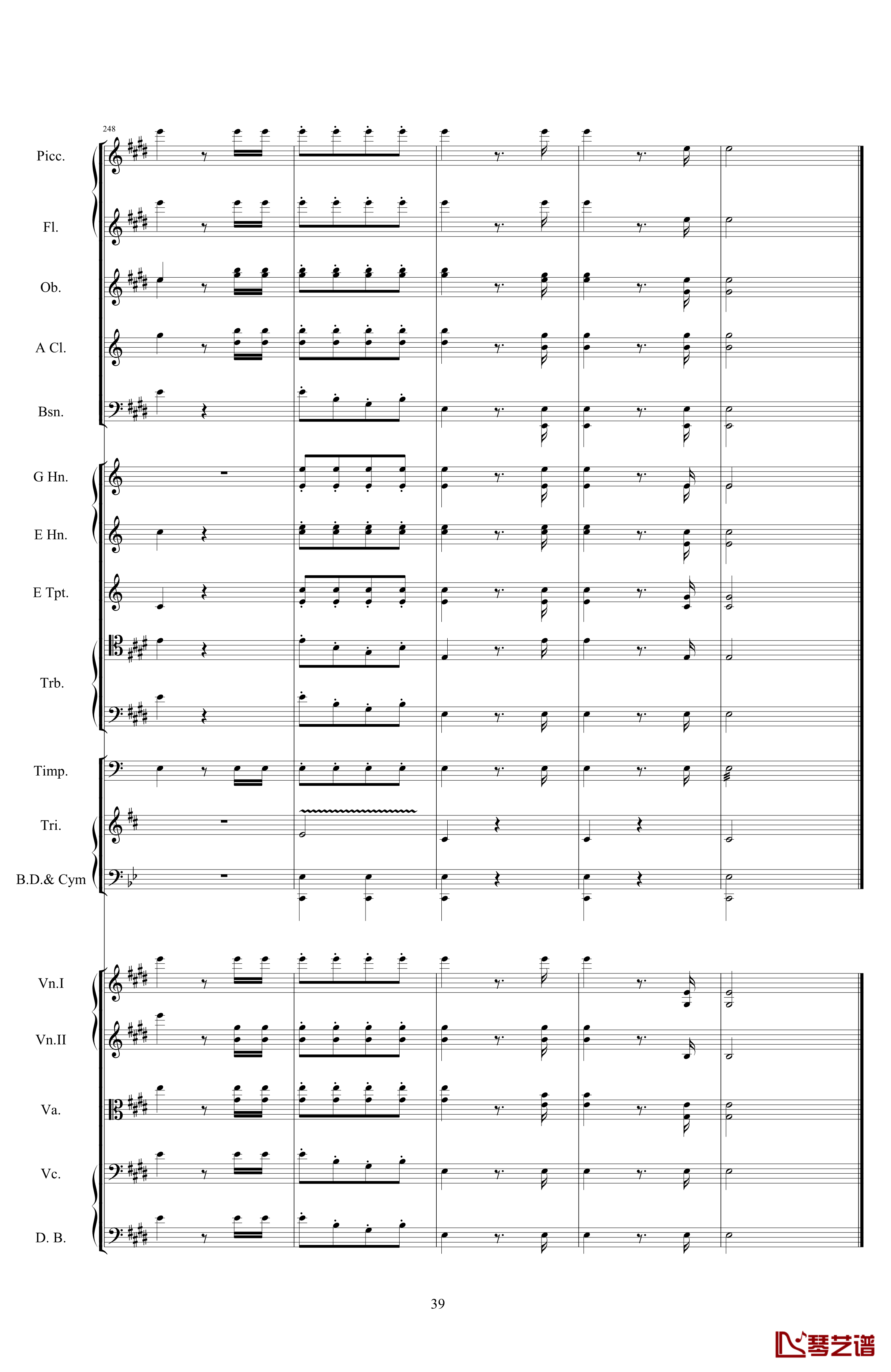 威廉退尔序曲钢琴谱-原版扒谱-罗西尼39