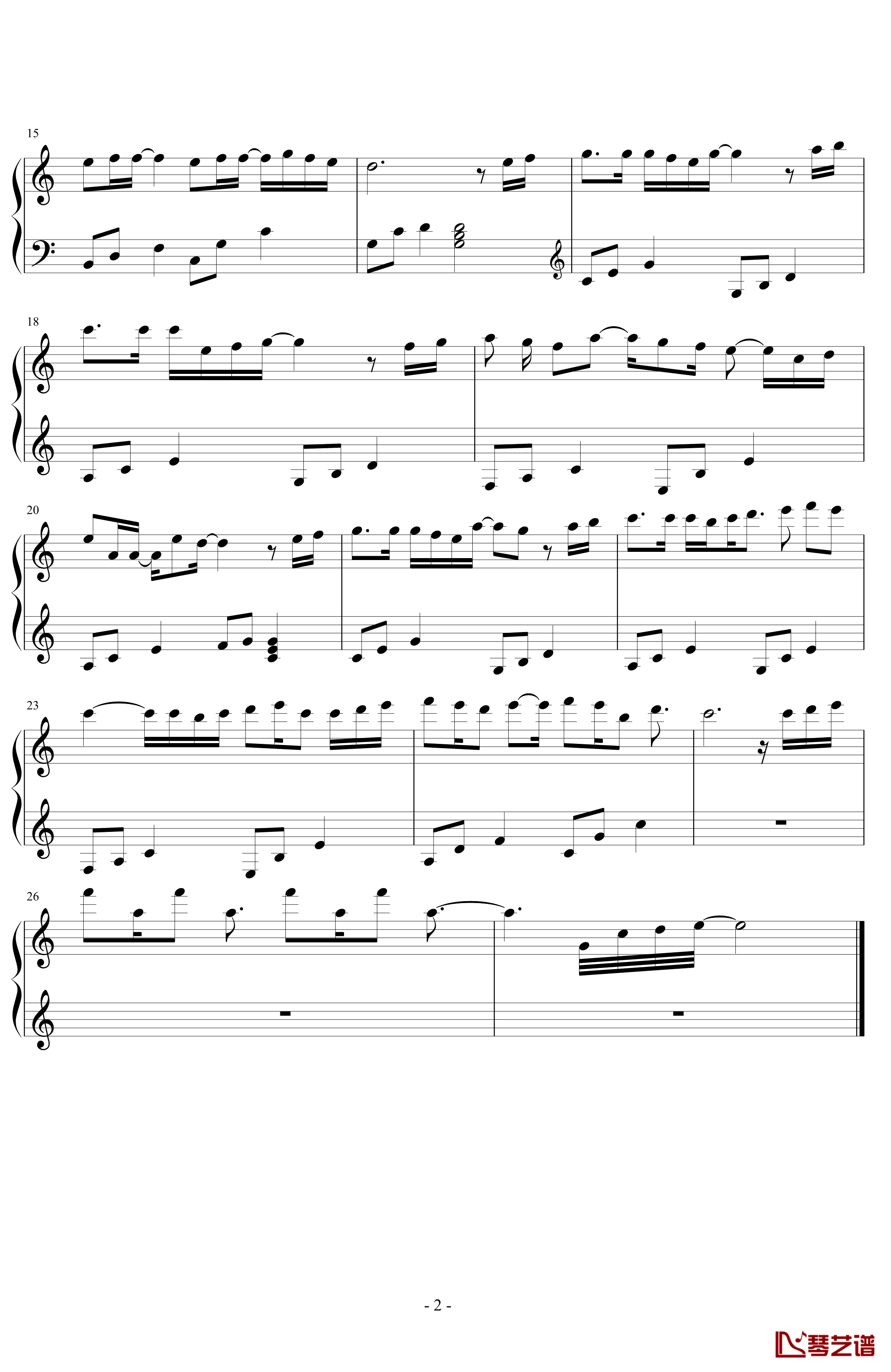 No.4钢琴谱-王小特2