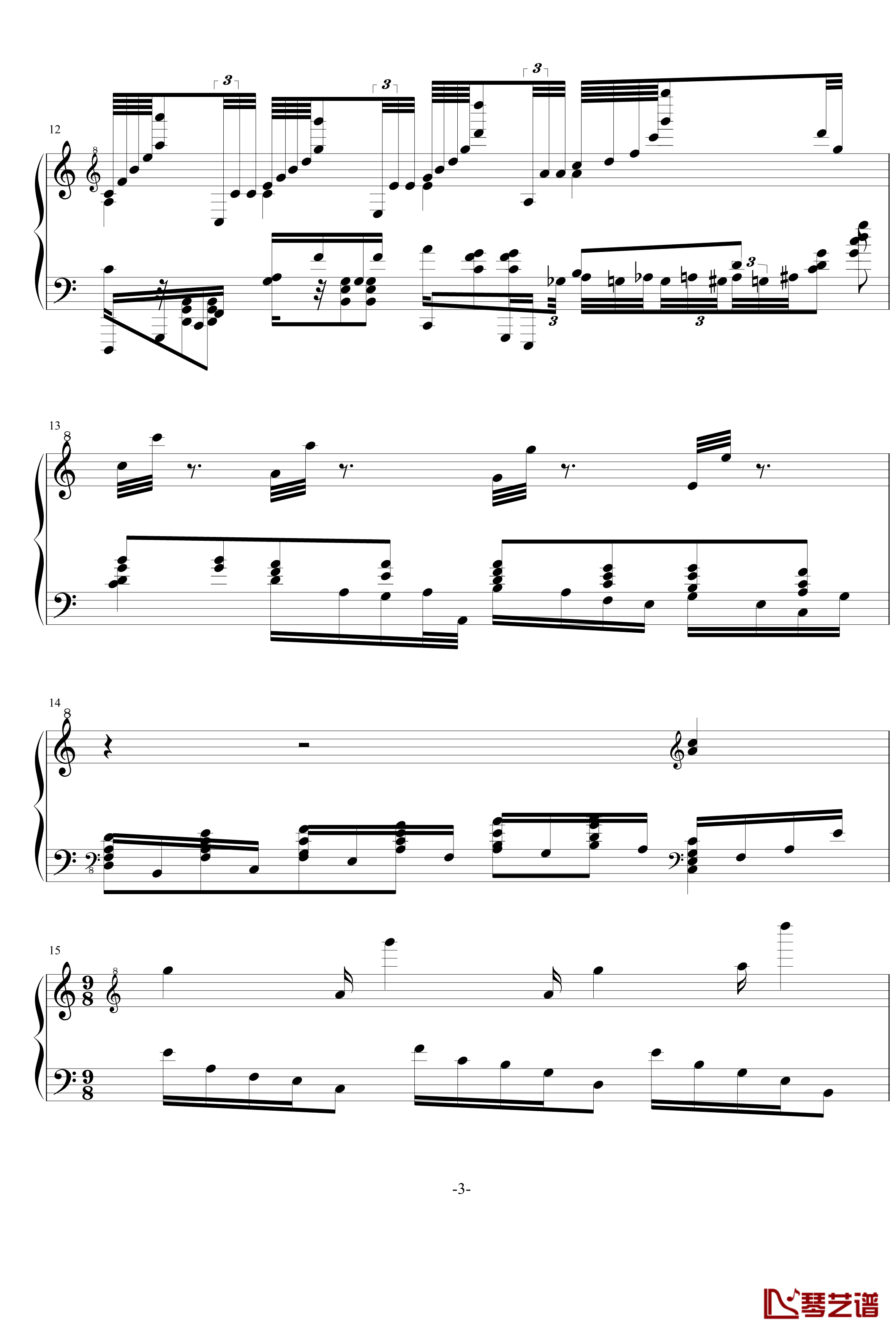 NO.-1 Op.7钢琴谱-北方局长3