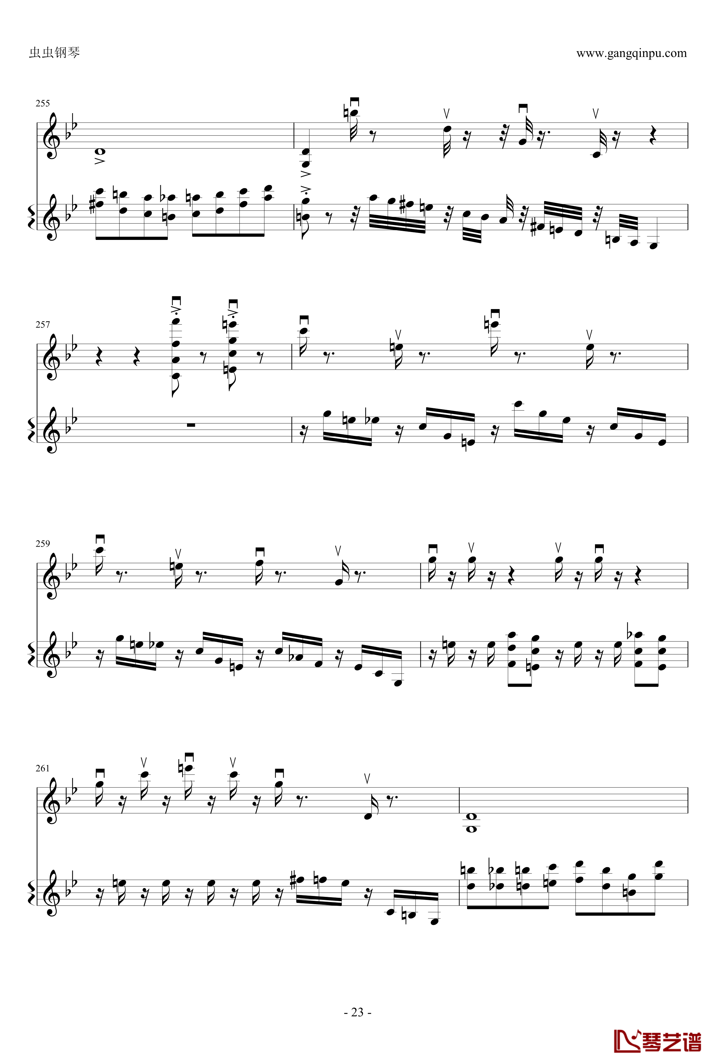 意大利国歌钢琴谱-变奏曲修改版-DXF23