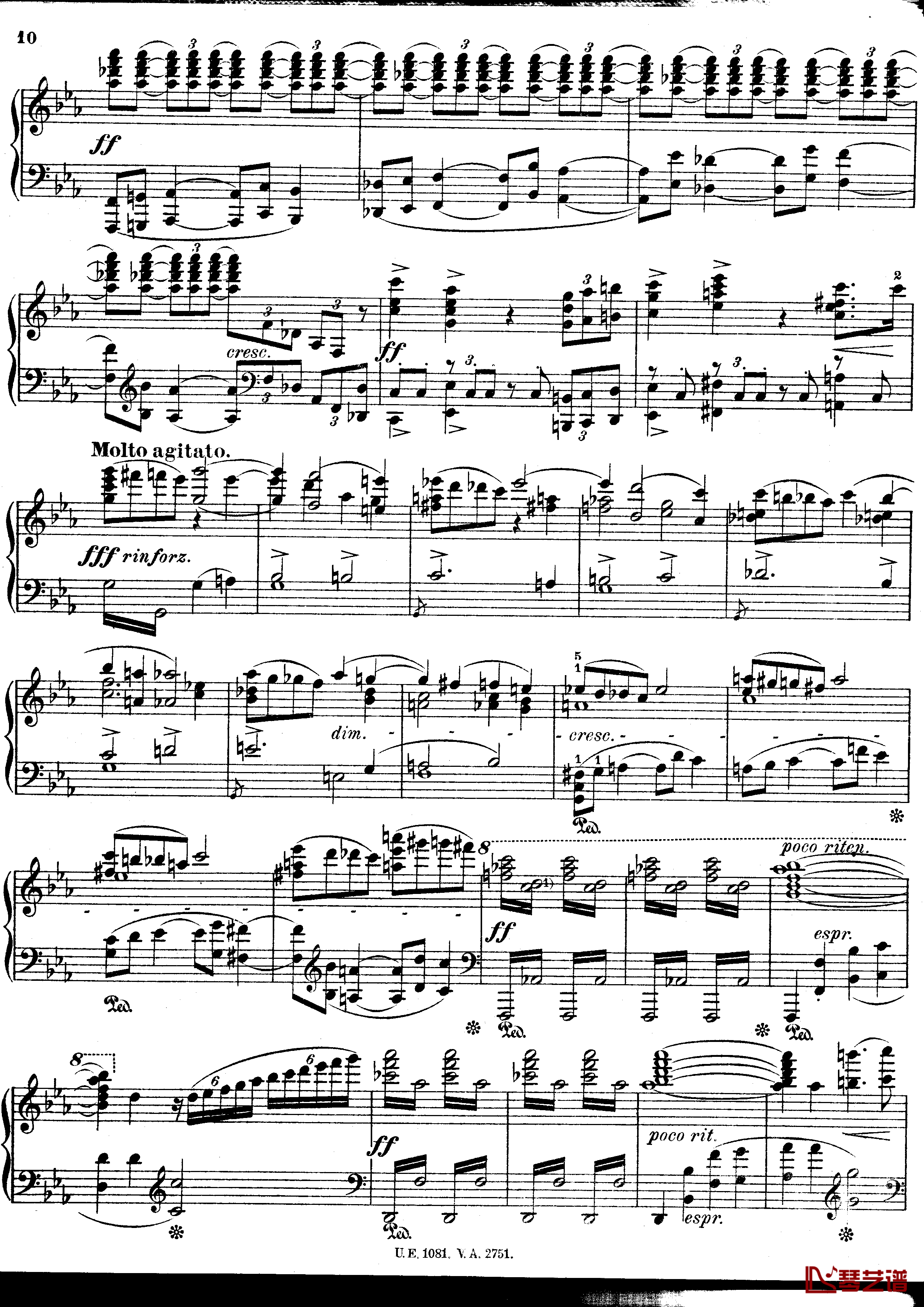 死与净化  Op.24钢琴谱-施特劳斯8