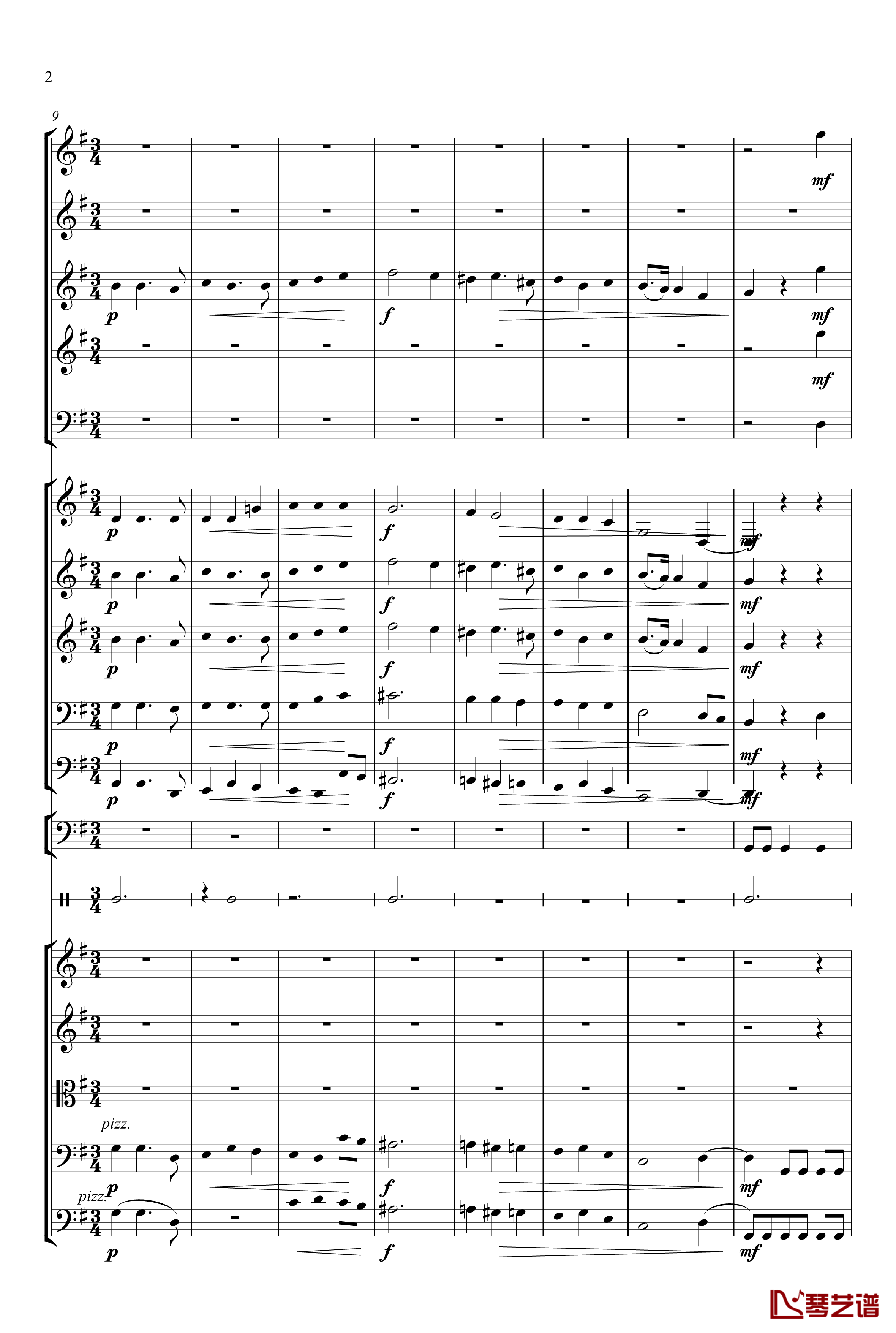 晨祷钢琴谱-柴科夫斯基-Peter Ilyich Tchaikovsky2