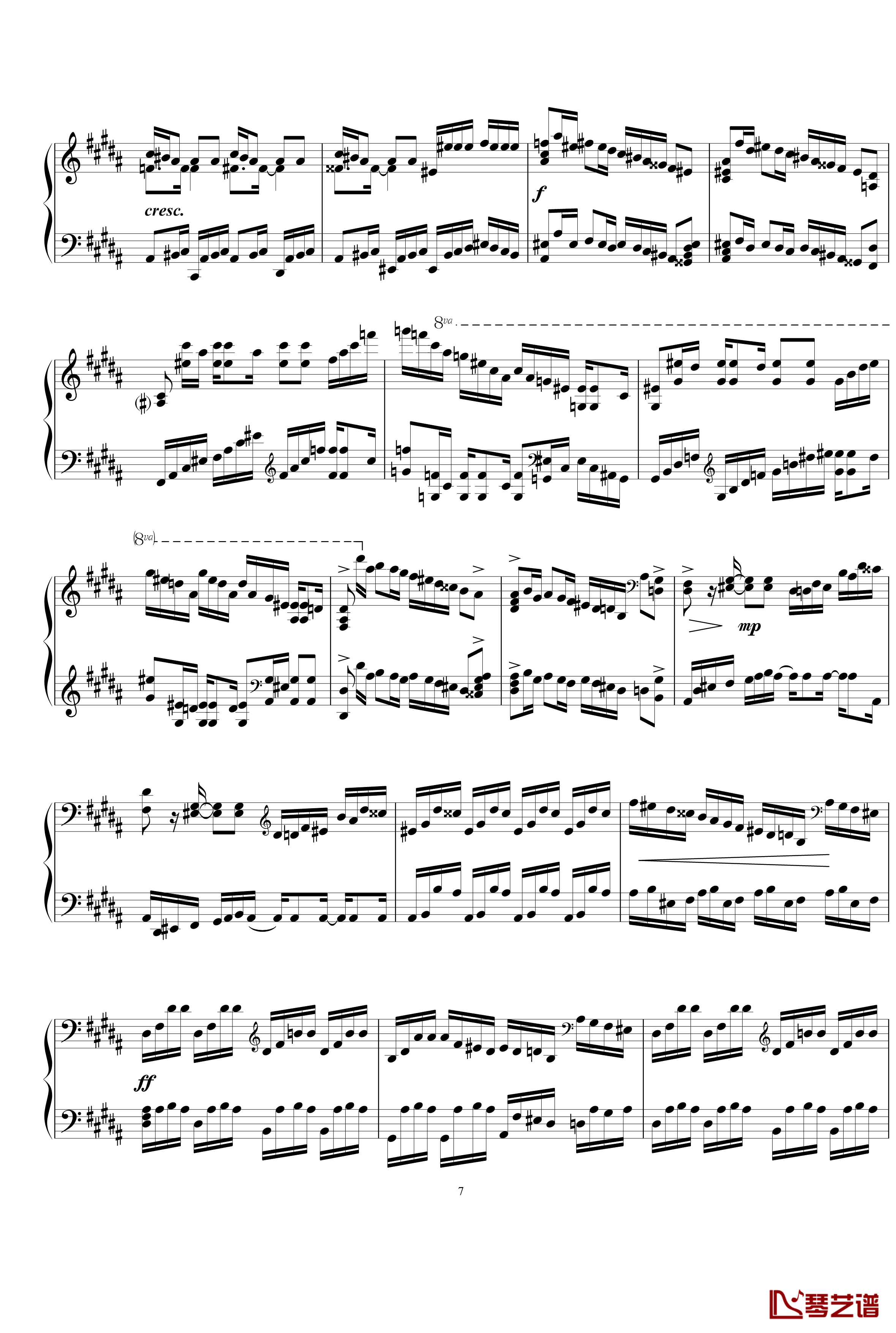 练习曲钢琴谱1.5-gzf1357