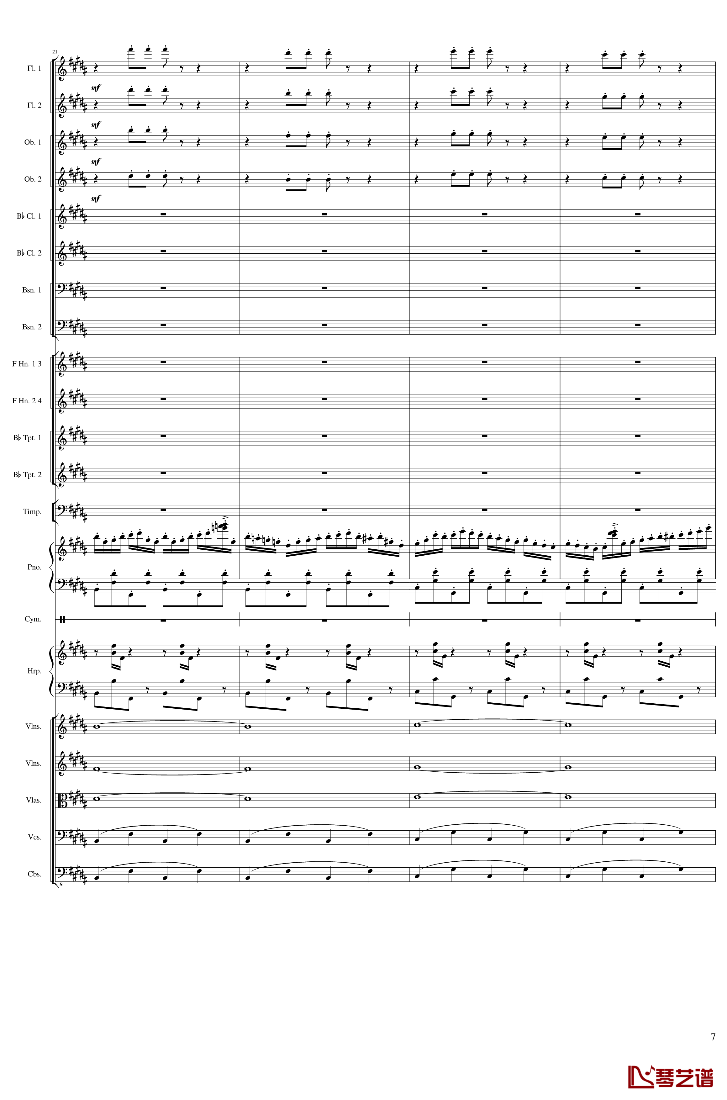 Symphonic Poem No.3, Op.91 Part 3钢琴谱-一个球7