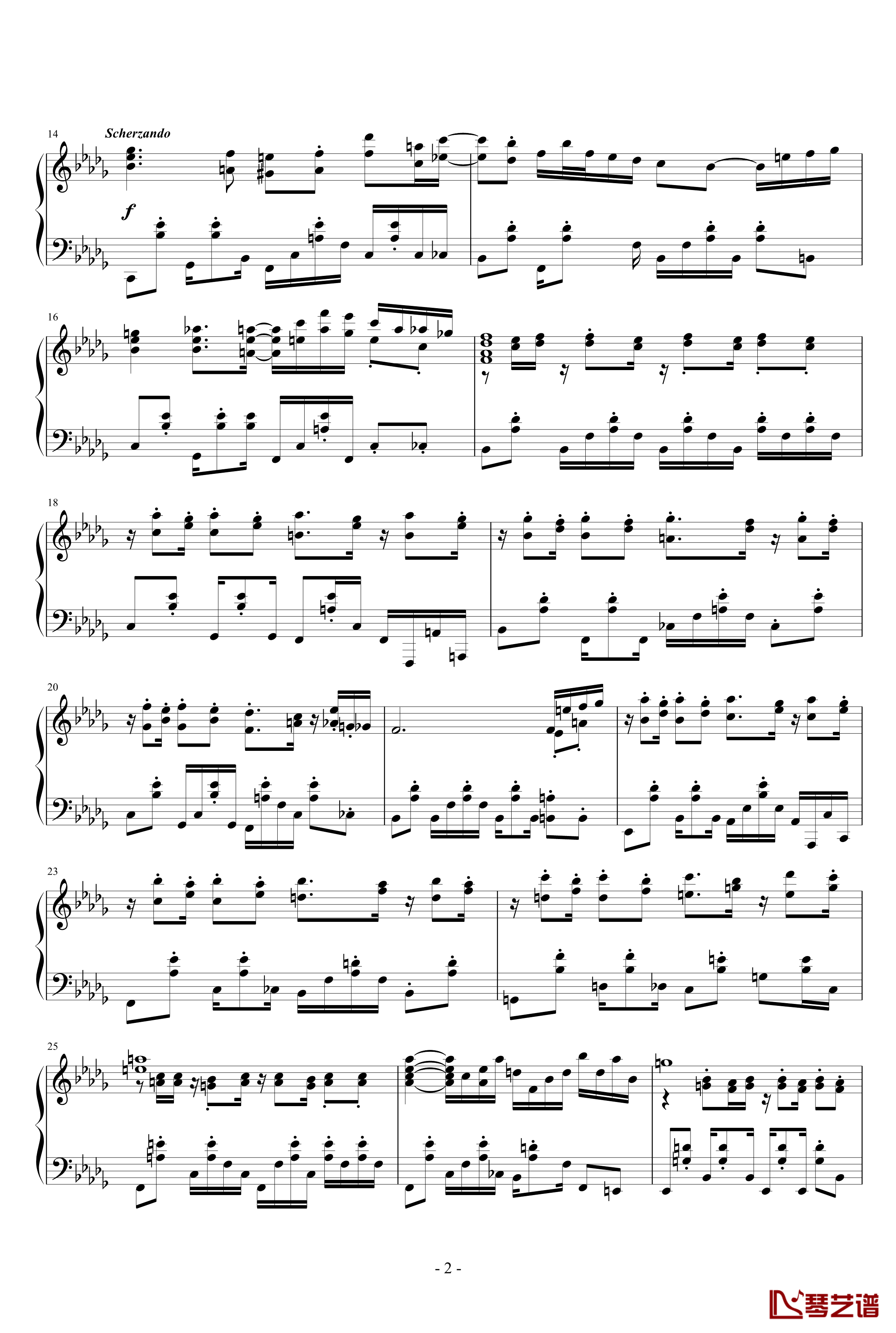 O Capriccio de Mariano钢琴谱-十音散人2