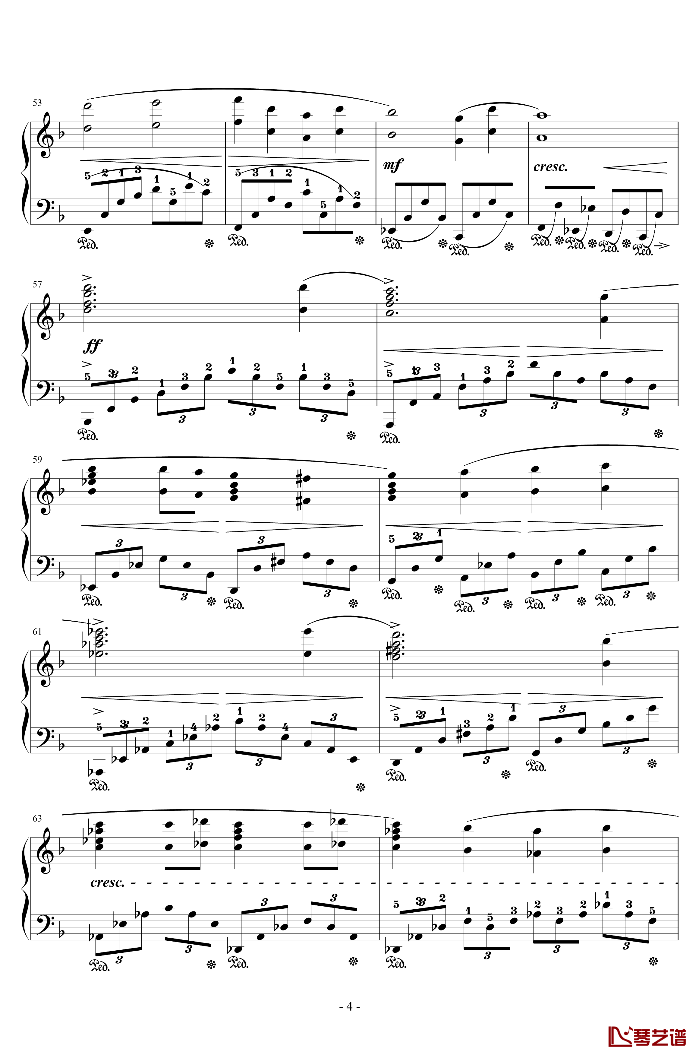FINAL FANTASY钢琴谱-ENCORE-植松伸夫4