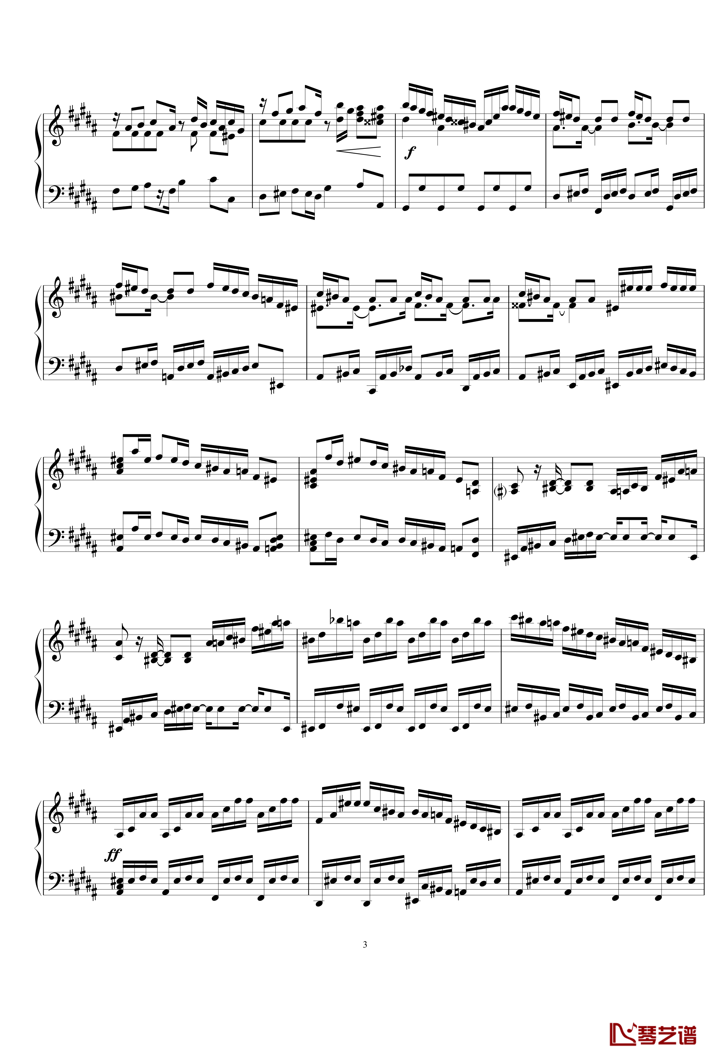 练习曲钢琴谱1.5-gzf1353