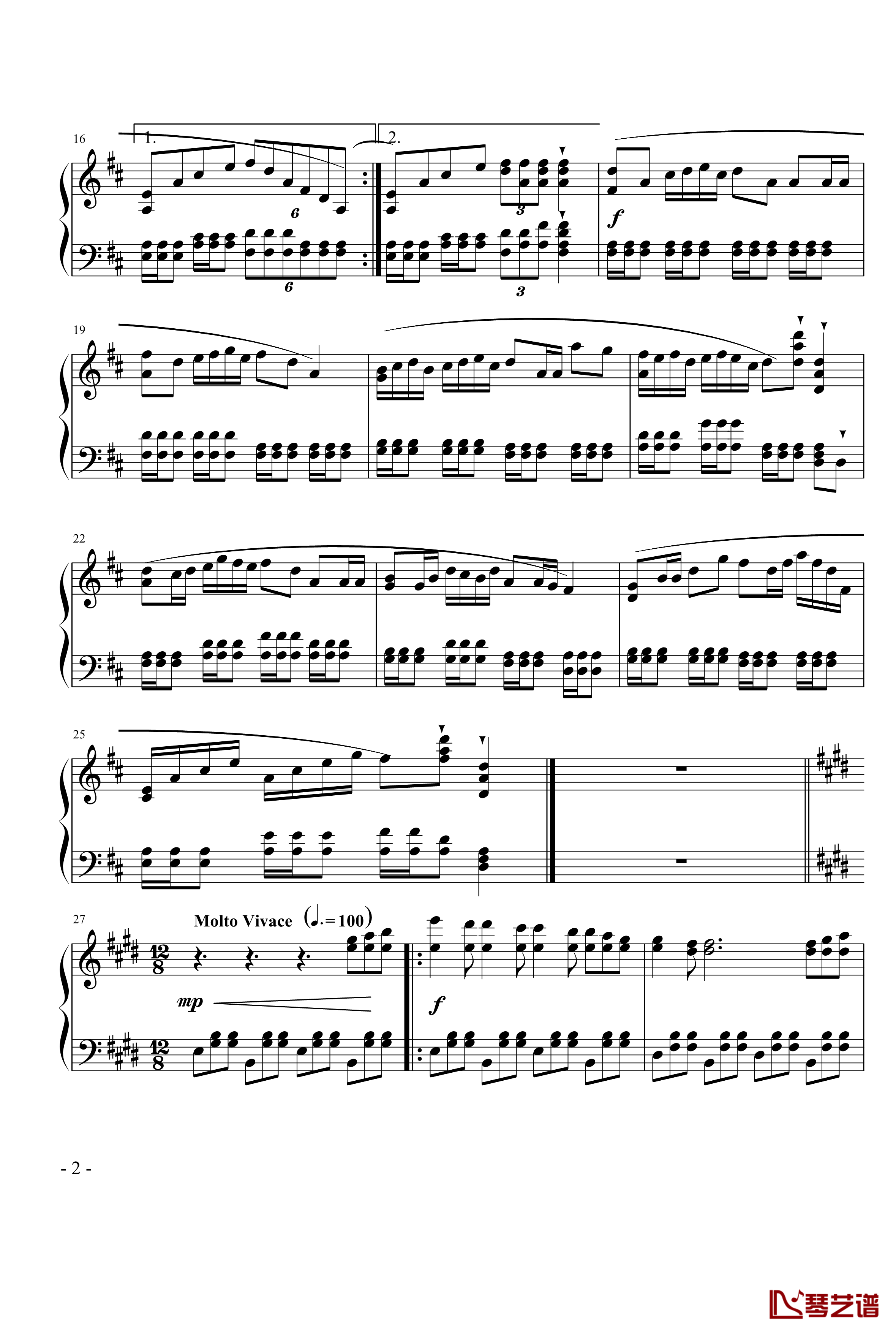 小奏鸣曲钢琴谱-全三乐章-lcx645792