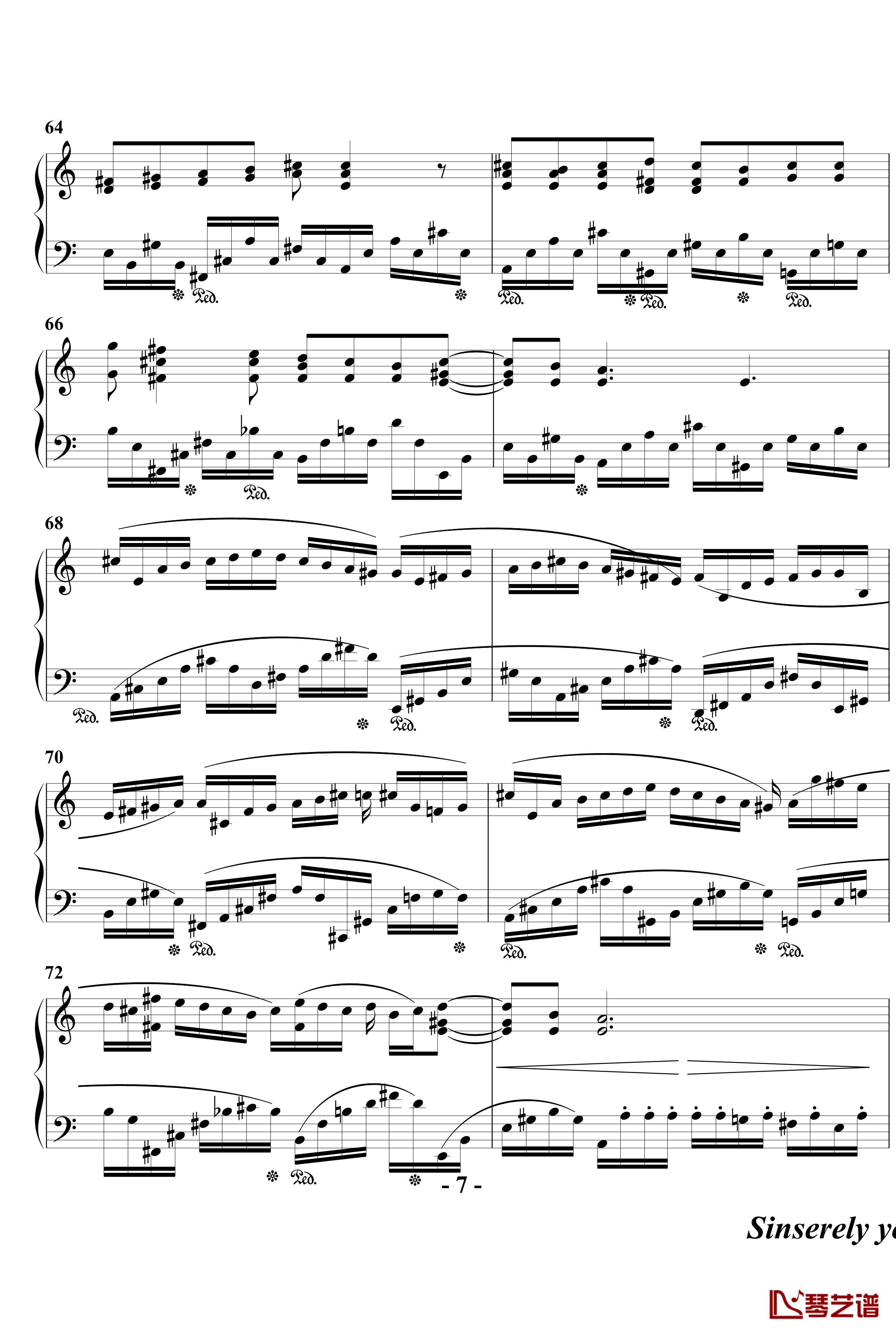 幻想奏鸣曲钢琴谱-第一乐章-beornotbe7