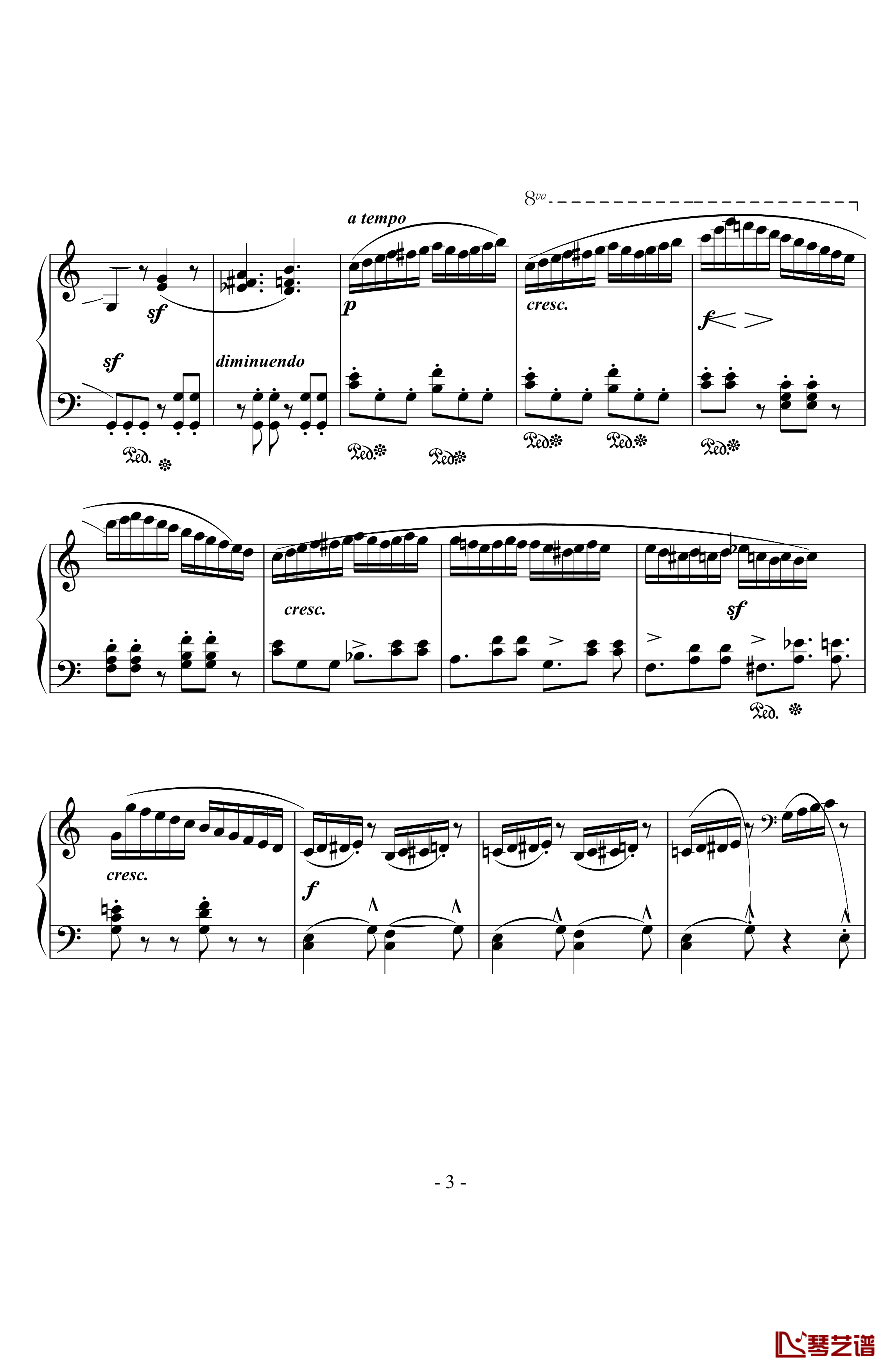 快步钢琴谱-布格缪勒3