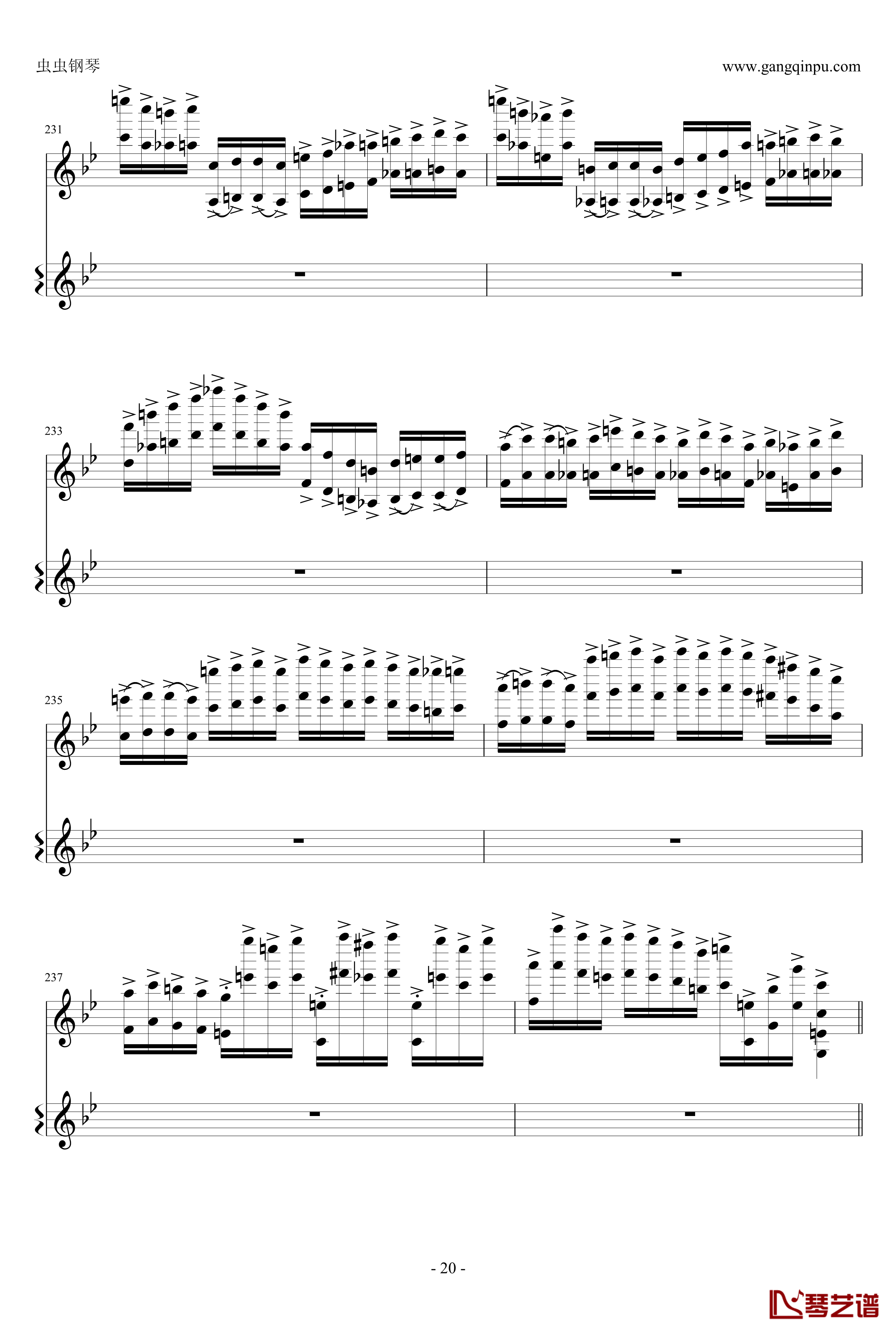 意大利国歌钢琴谱-变奏曲修改版-DXF20