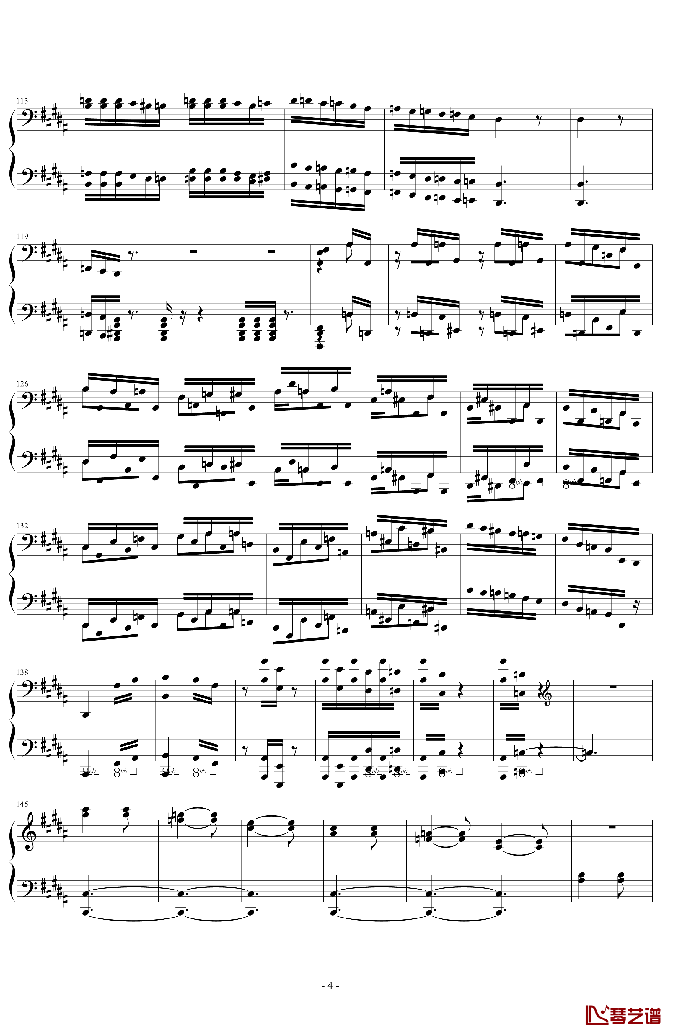 G小调狂想曲钢琴谱-PARROT1864