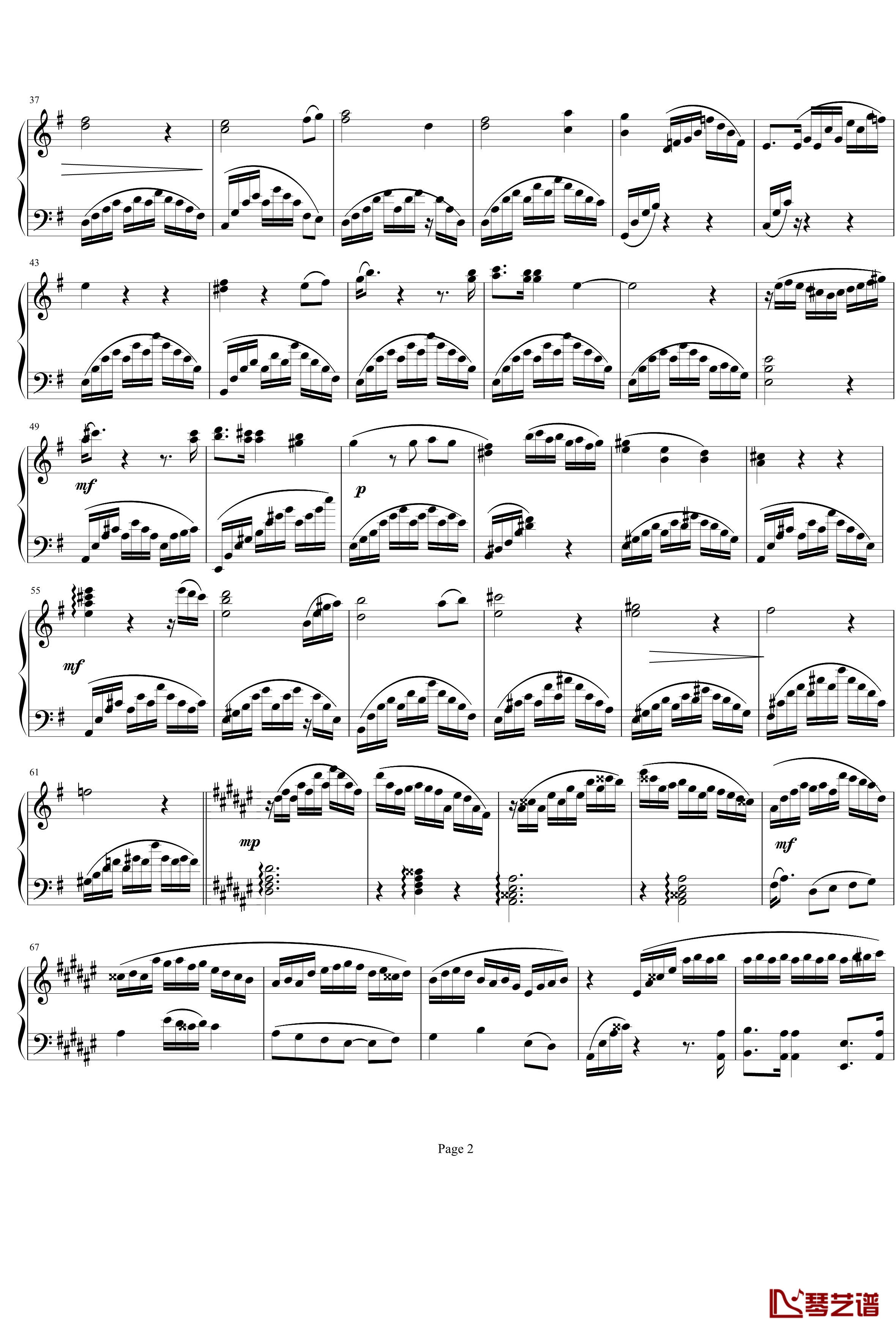 Piano Sonata 5钢琴谱-项道荣2